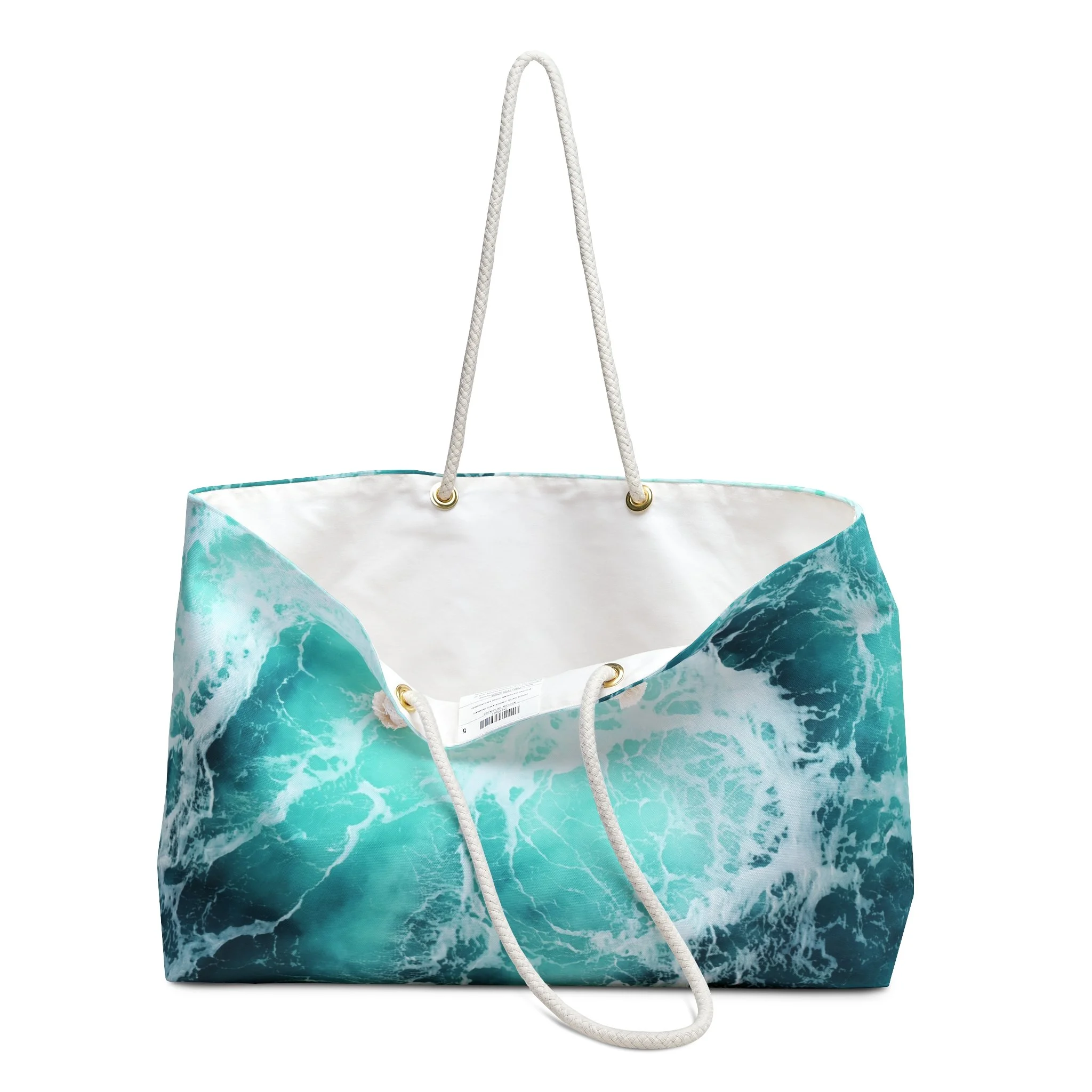 Salt Water Surf - Weekender Rope Handle Bag Open.png
