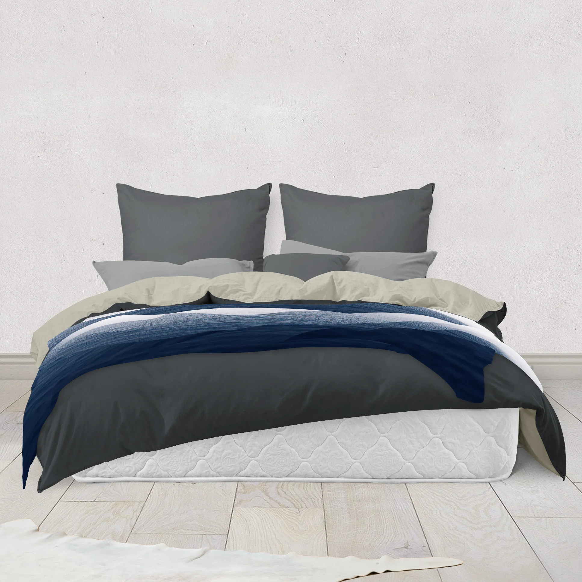 Sea Fog - Fleece Blanket