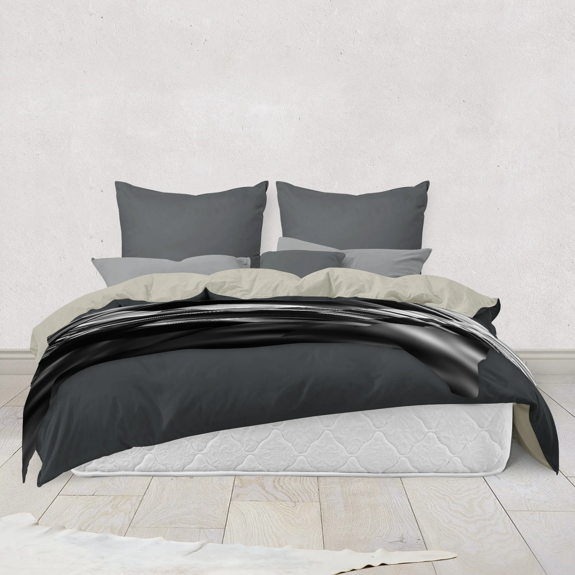 Black Waters - Fleece Blanket
