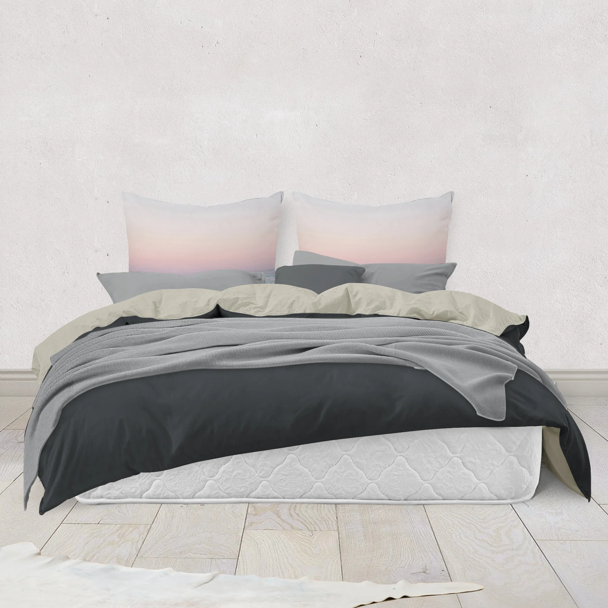 Pastel Sea - Throw Pillow