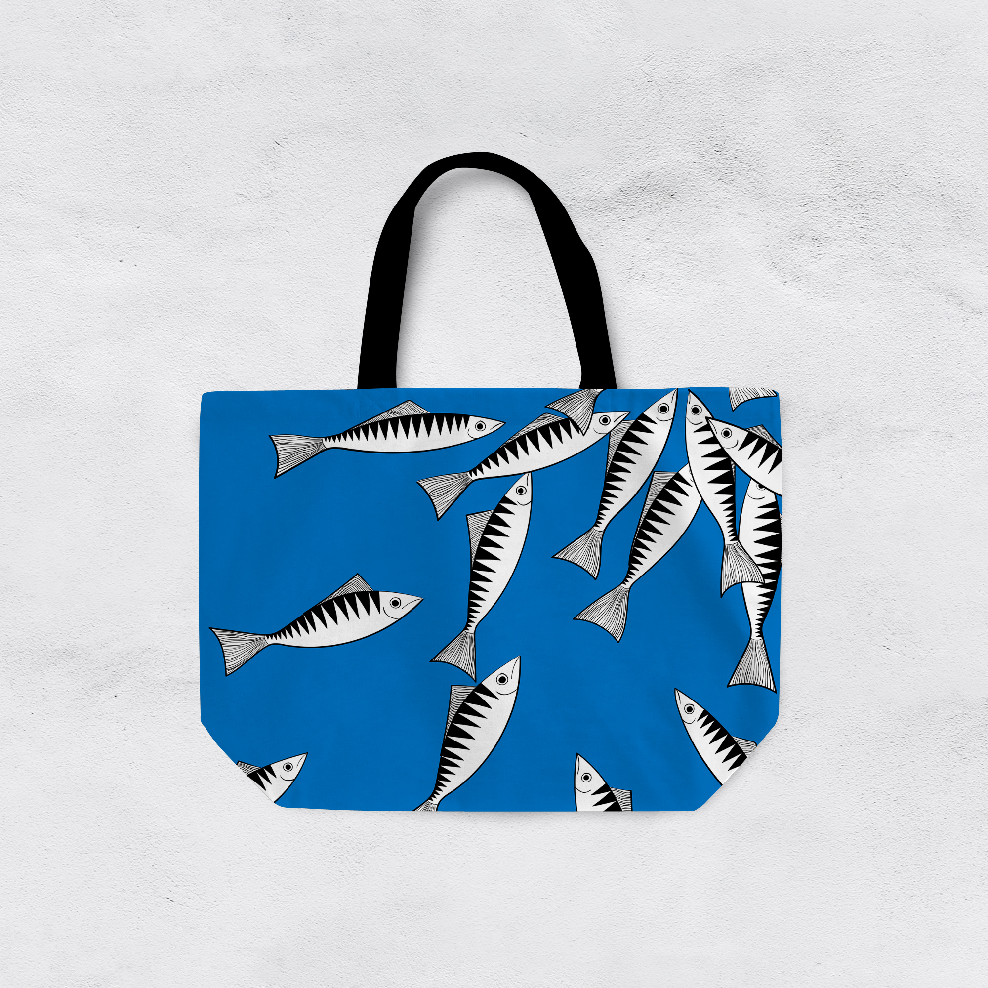Crowding Mackerel by Elisabeth Maurland - Weekender Tote