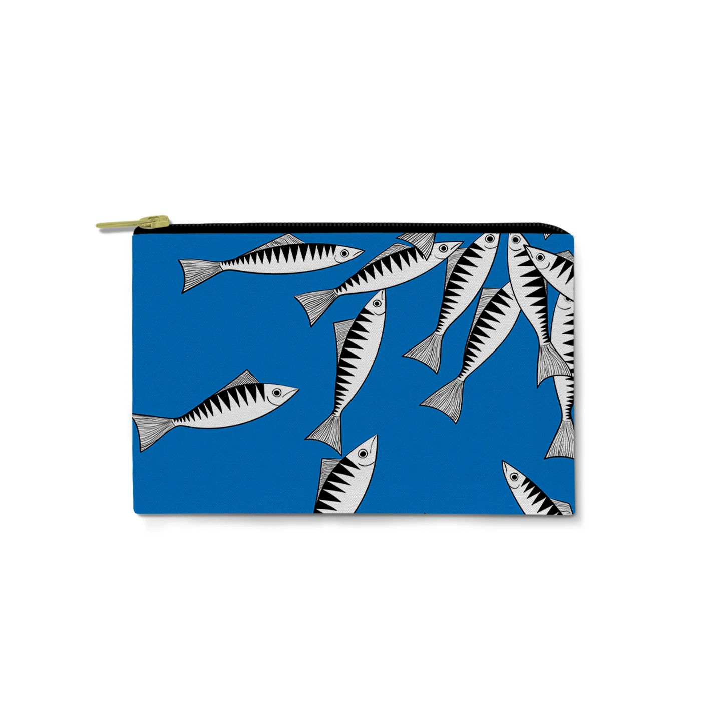 Crowding Mackerel by Elisabeth Maurland - Carry-All Pouch