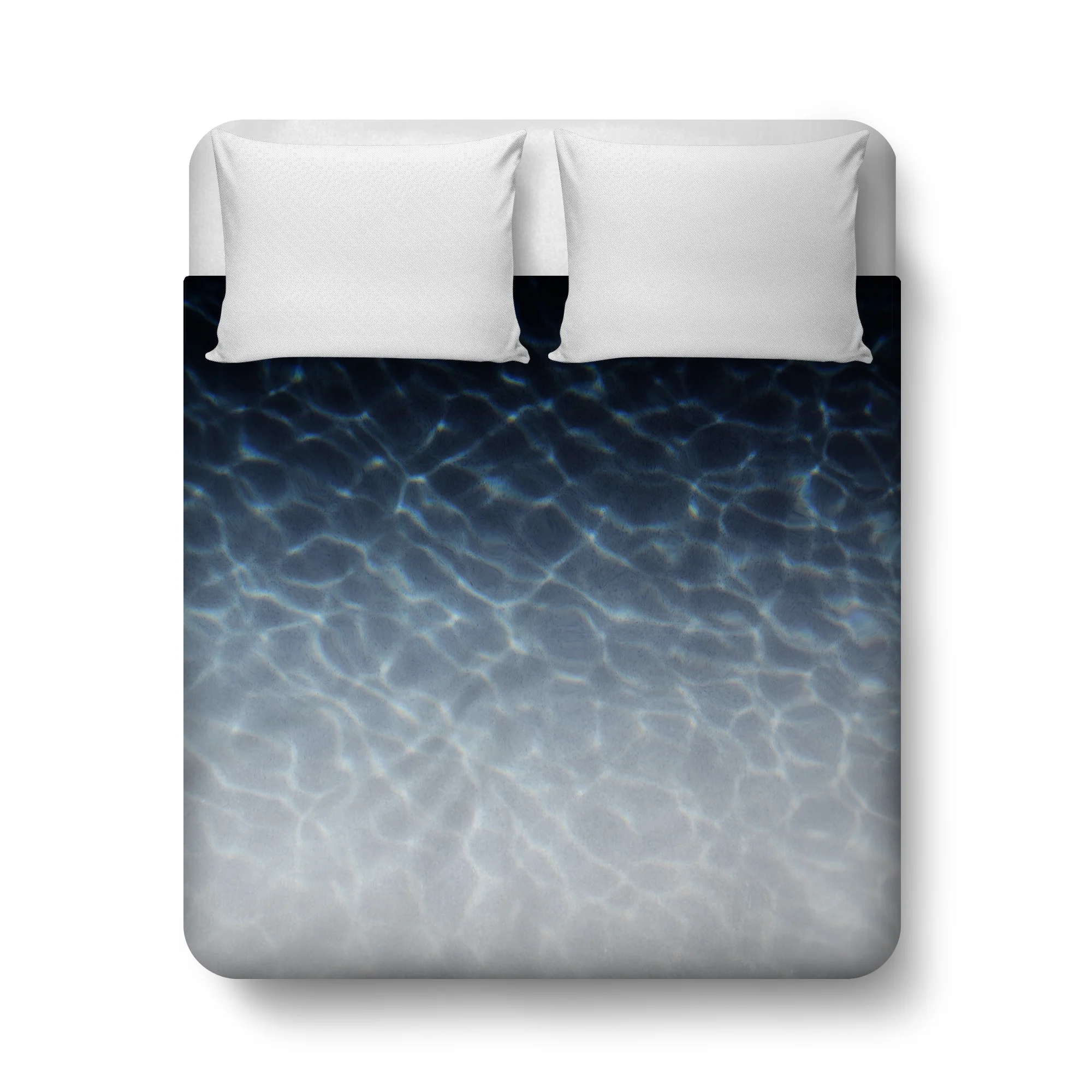 Blue Slate Fade - Duvet Cover