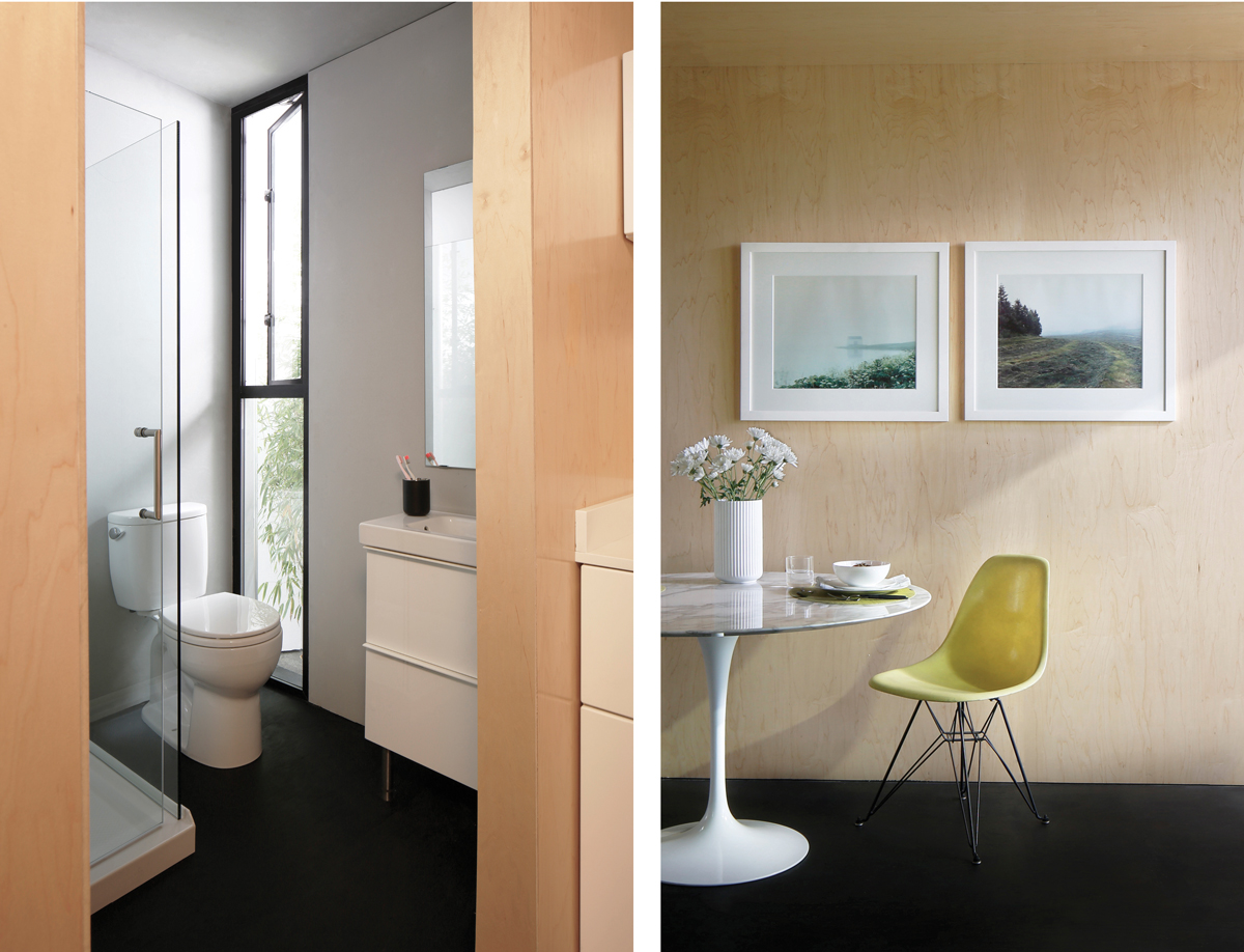 The Plus Hus - Interior Bathroom and Dining Area Peak.jpg