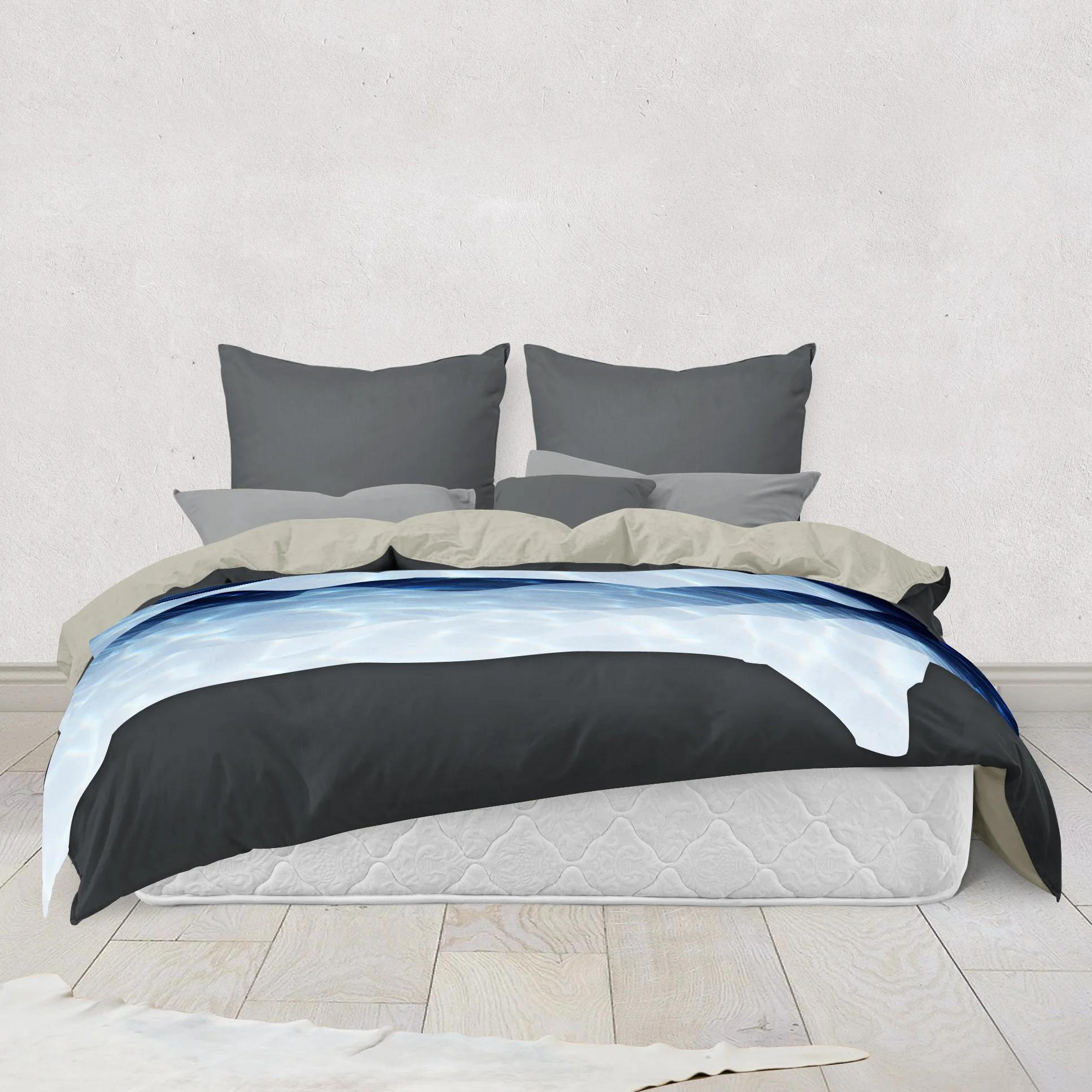 Belize Blue - Fleece Blanket