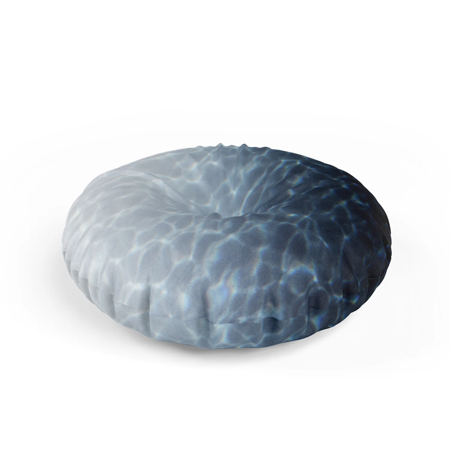 Blue Slate Fade - Floor Pillow