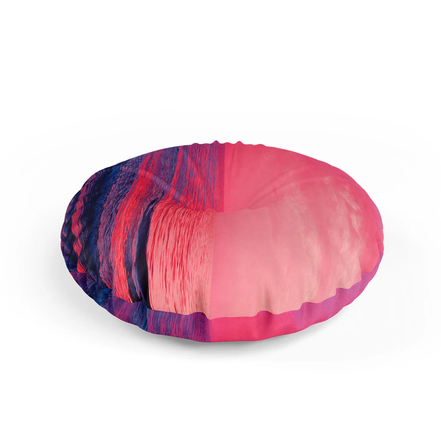 Flamingo Sunset - Floor Pillow