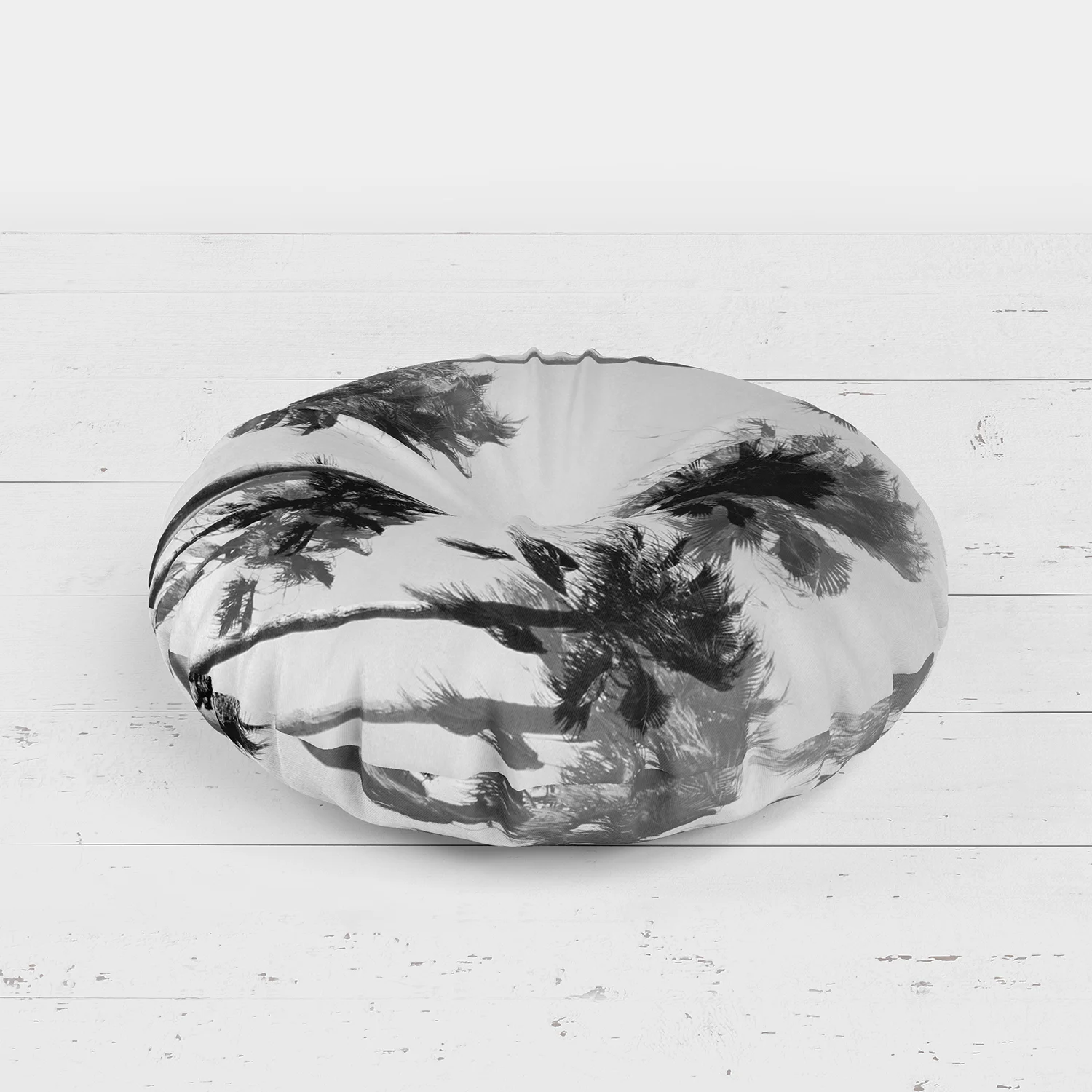 Gainsboro Palms - Floor Pillow