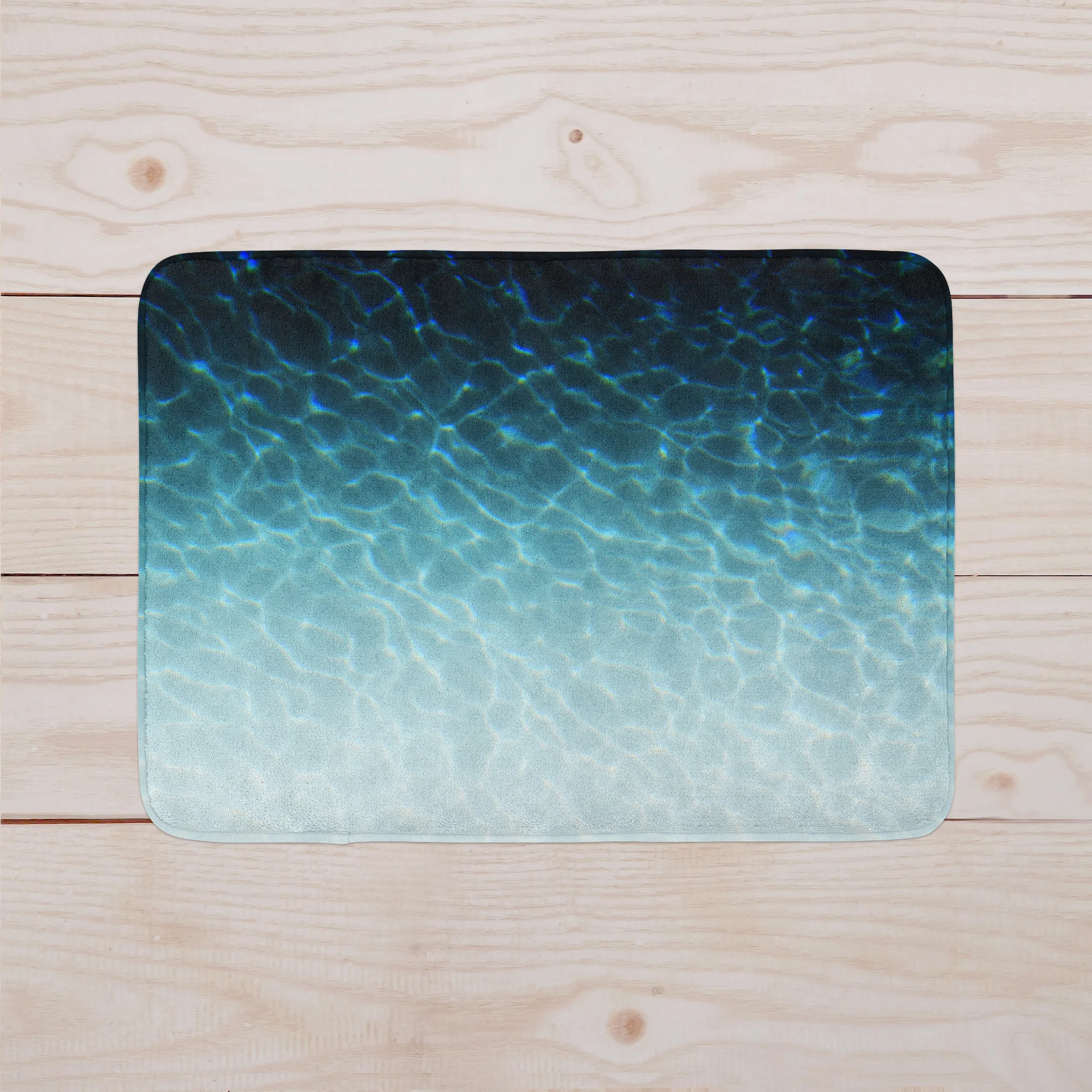 Peacock Blue - Bath Mat