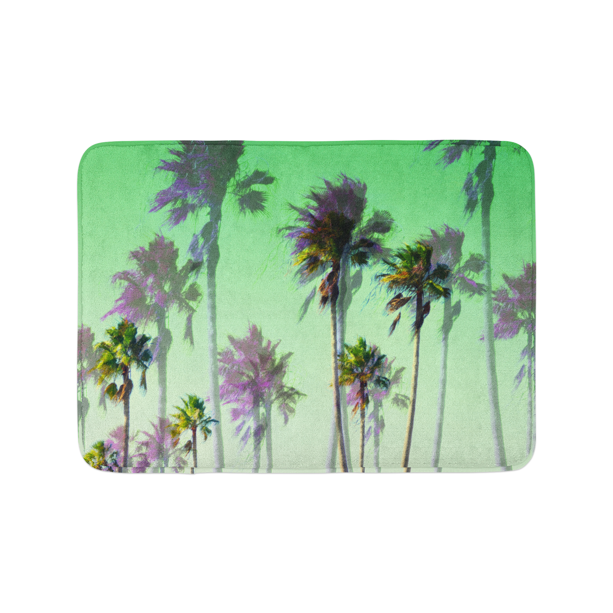 Key Lime Palms - Bath Mat