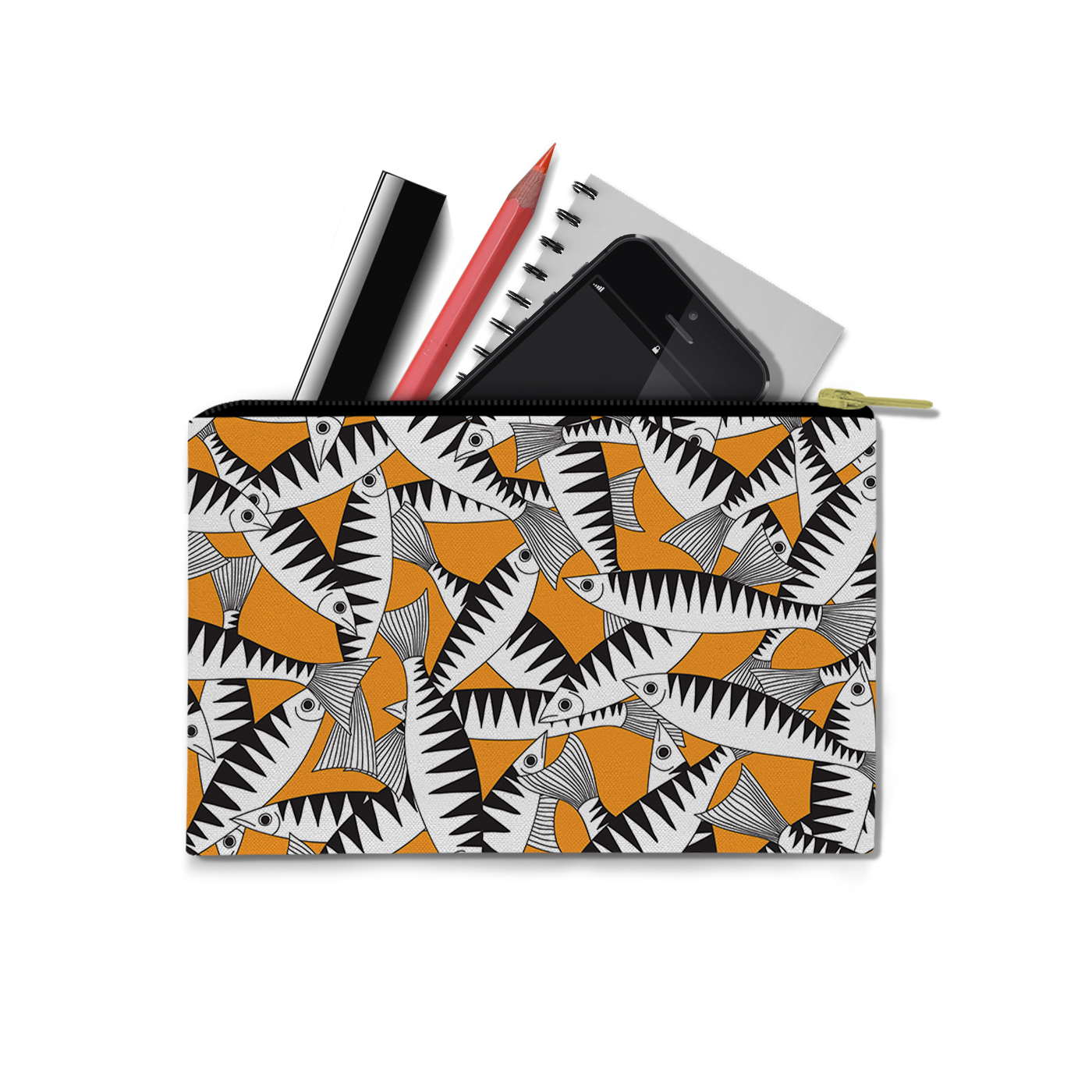 Mackerel by Elisabeth Maurland - Carry-All Pouch