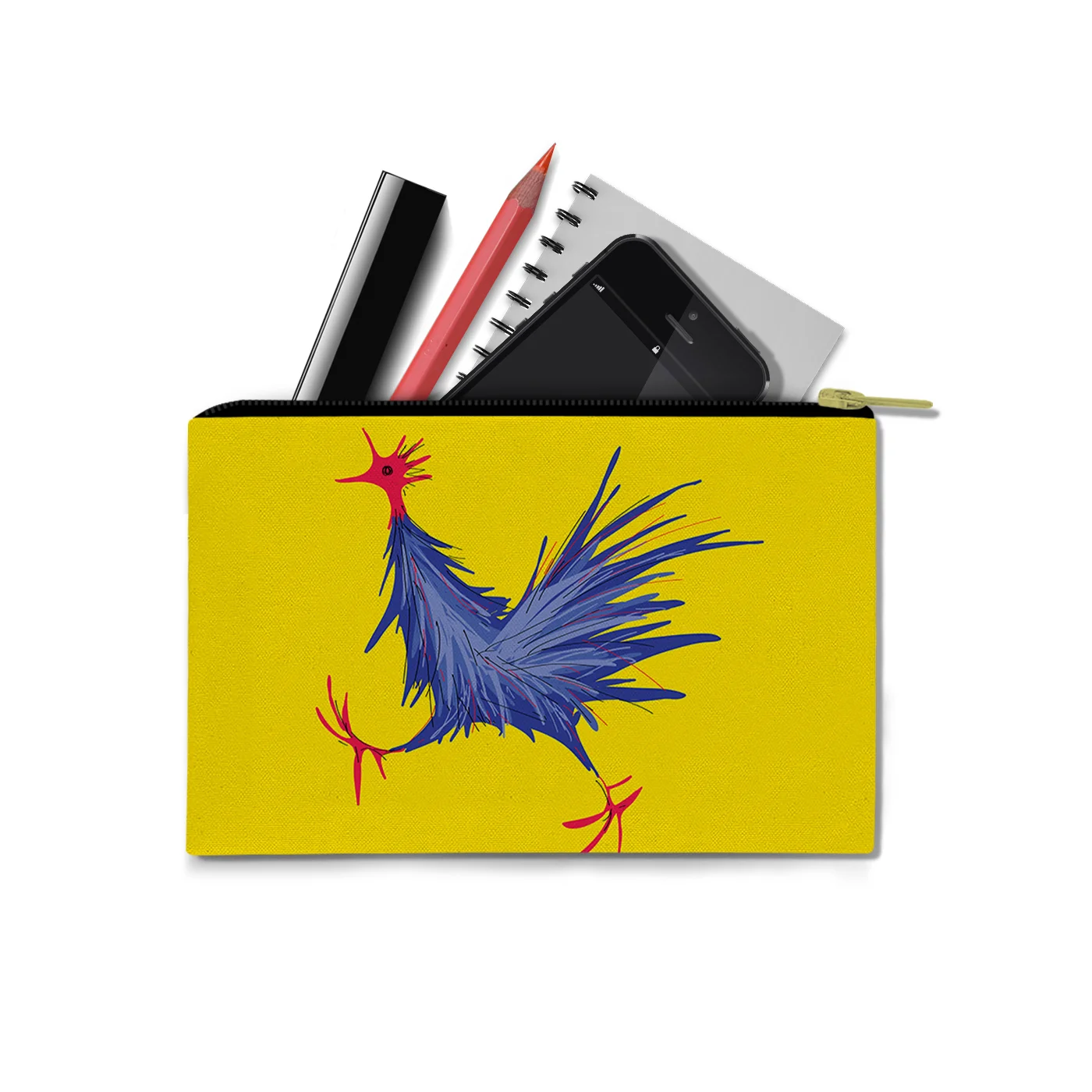 Rooster by Elisabeth Maurland - Carry-All Pouch
