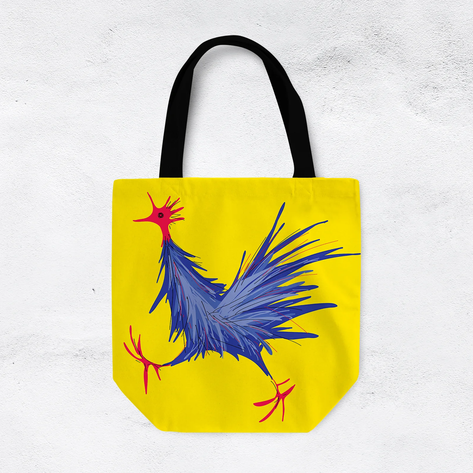Rooster by Elisabeth Maurland - Tote Bag