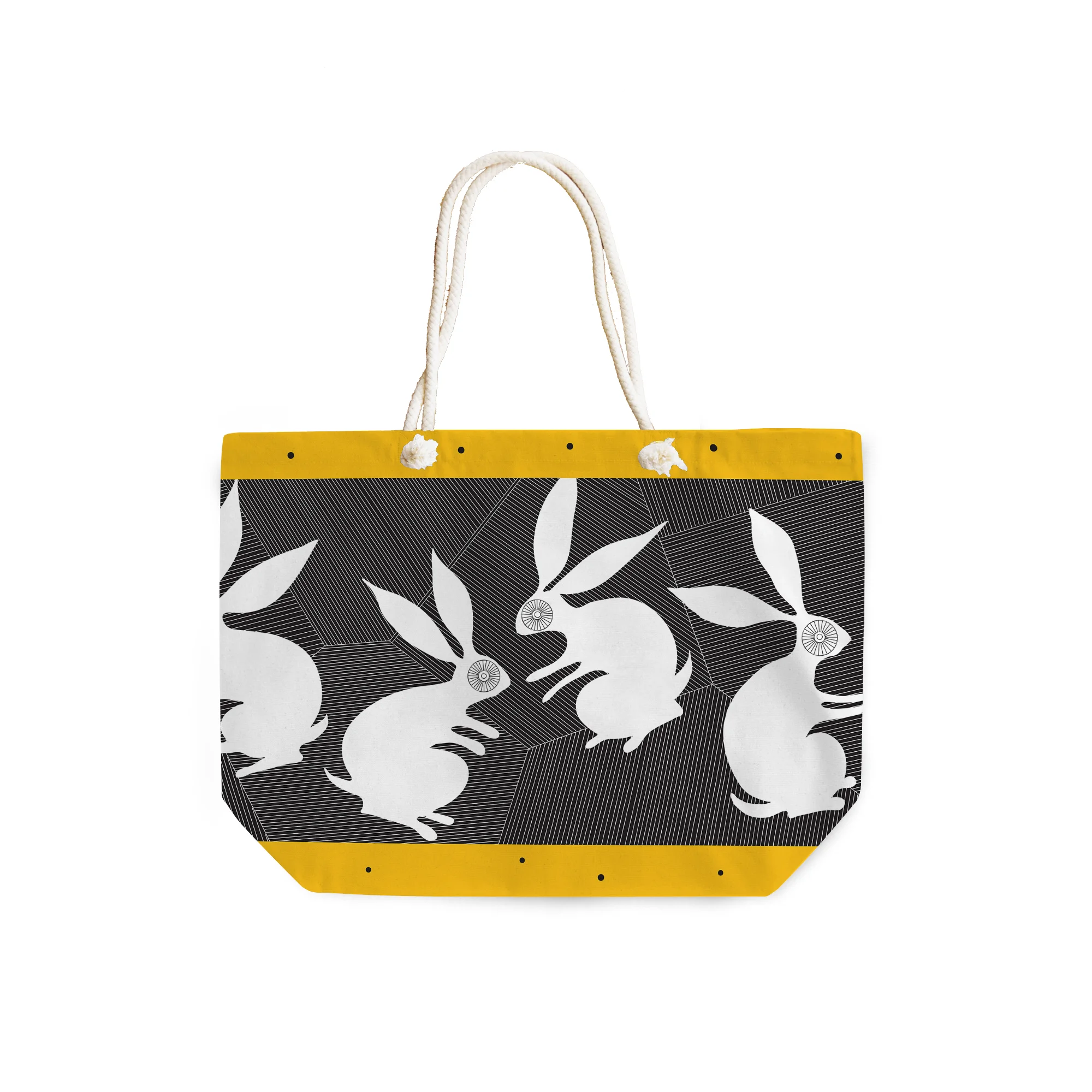 Stone Rabbits by Elisabeth Maurland - Weekender Tote