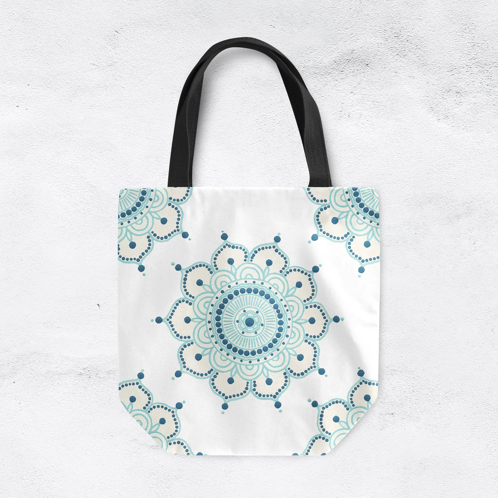 Blue Mandala by Erin Witters - Tote Bag