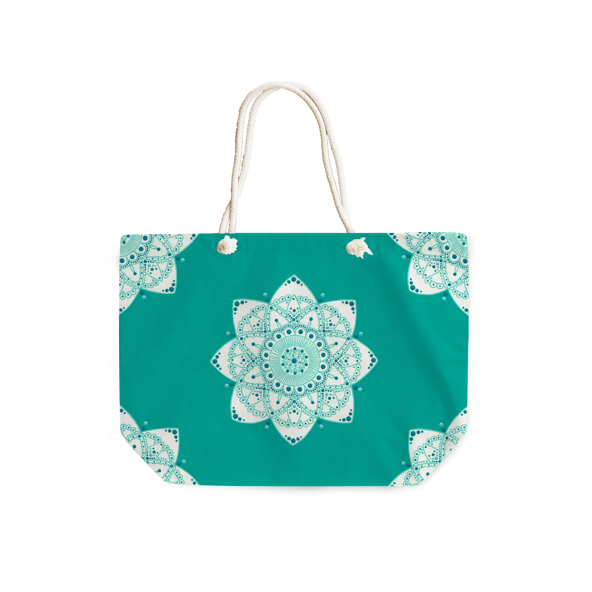 Teal Mandala by Erin Witters - Weekender Tote