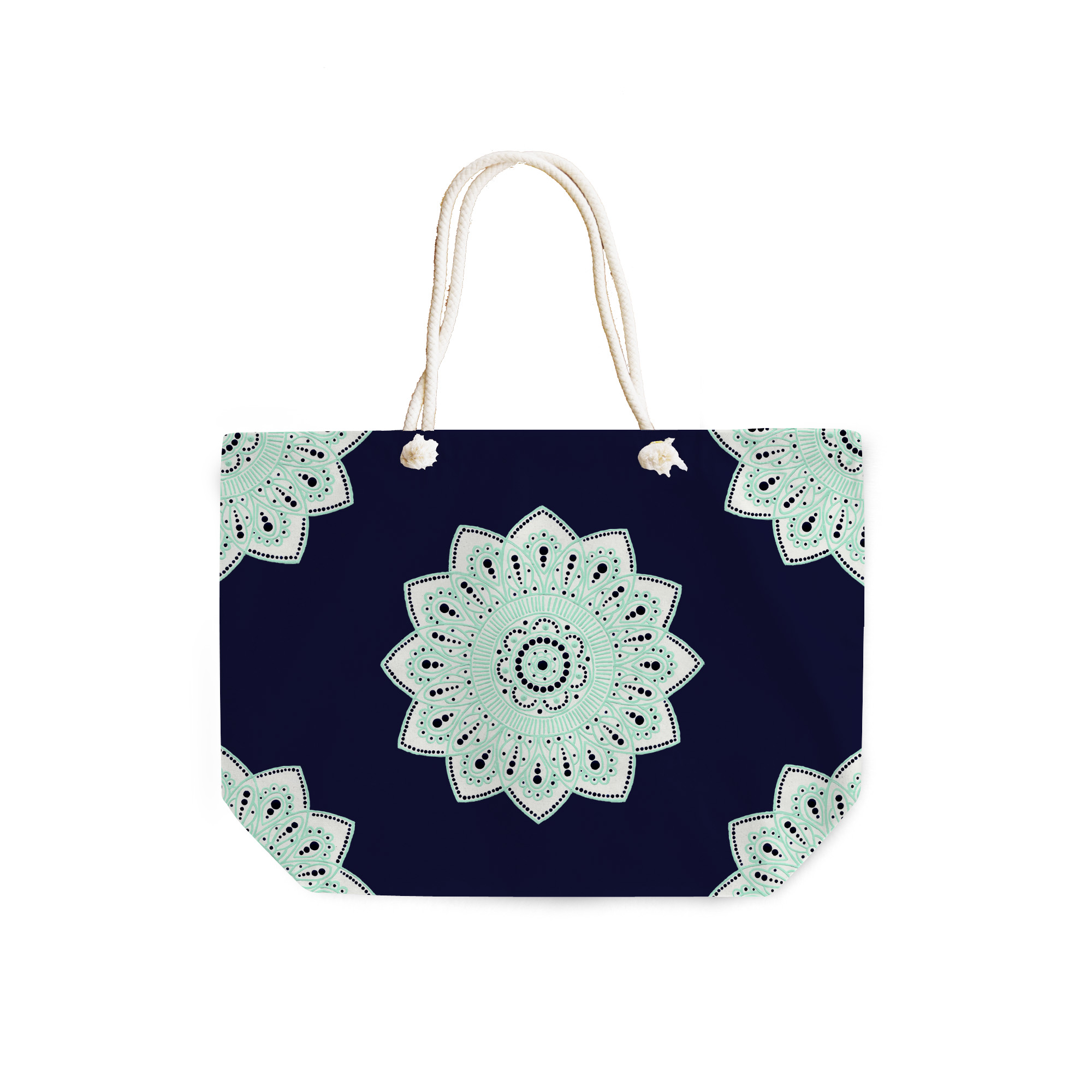 Seafoam Mandala by Erin Witters - Weekender Tote