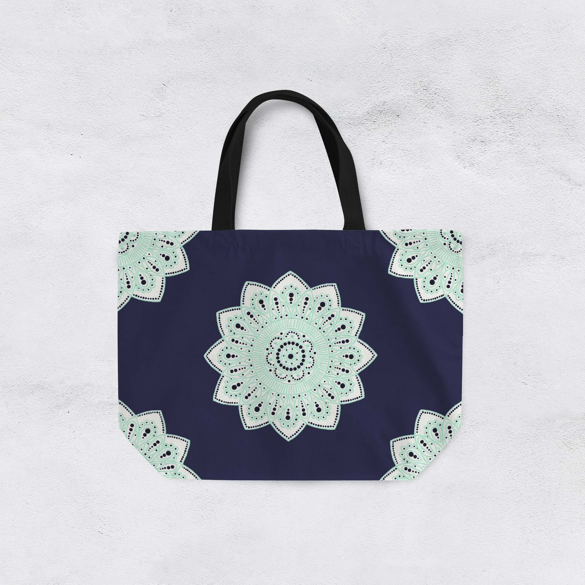 Seafoam Mandala by Erin Witters - Weekender Tote