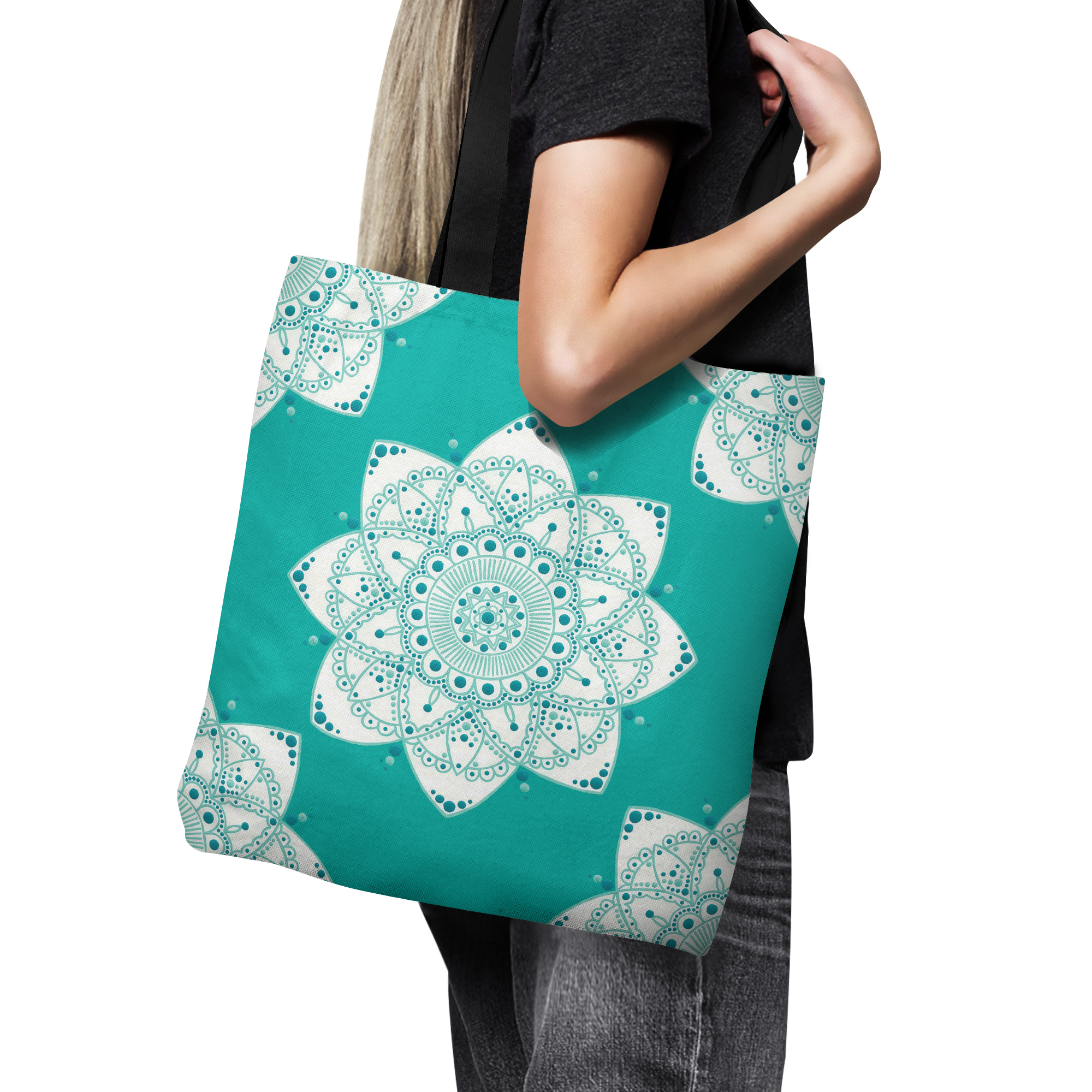 Teal Mandala - Girl with Bag.jpg