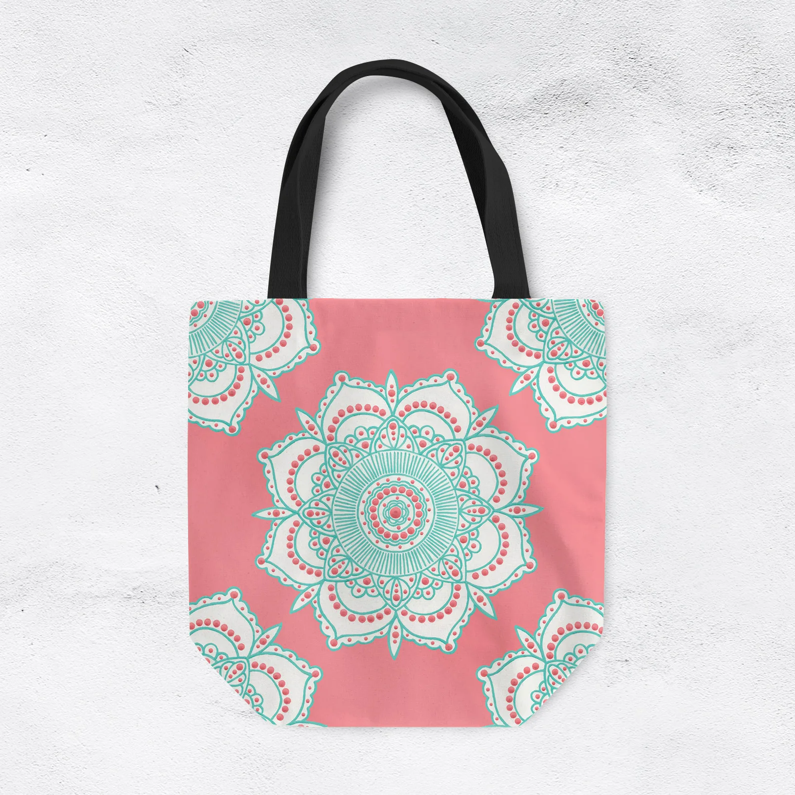 Coral Mandala by Erin Witters - Tote Bag