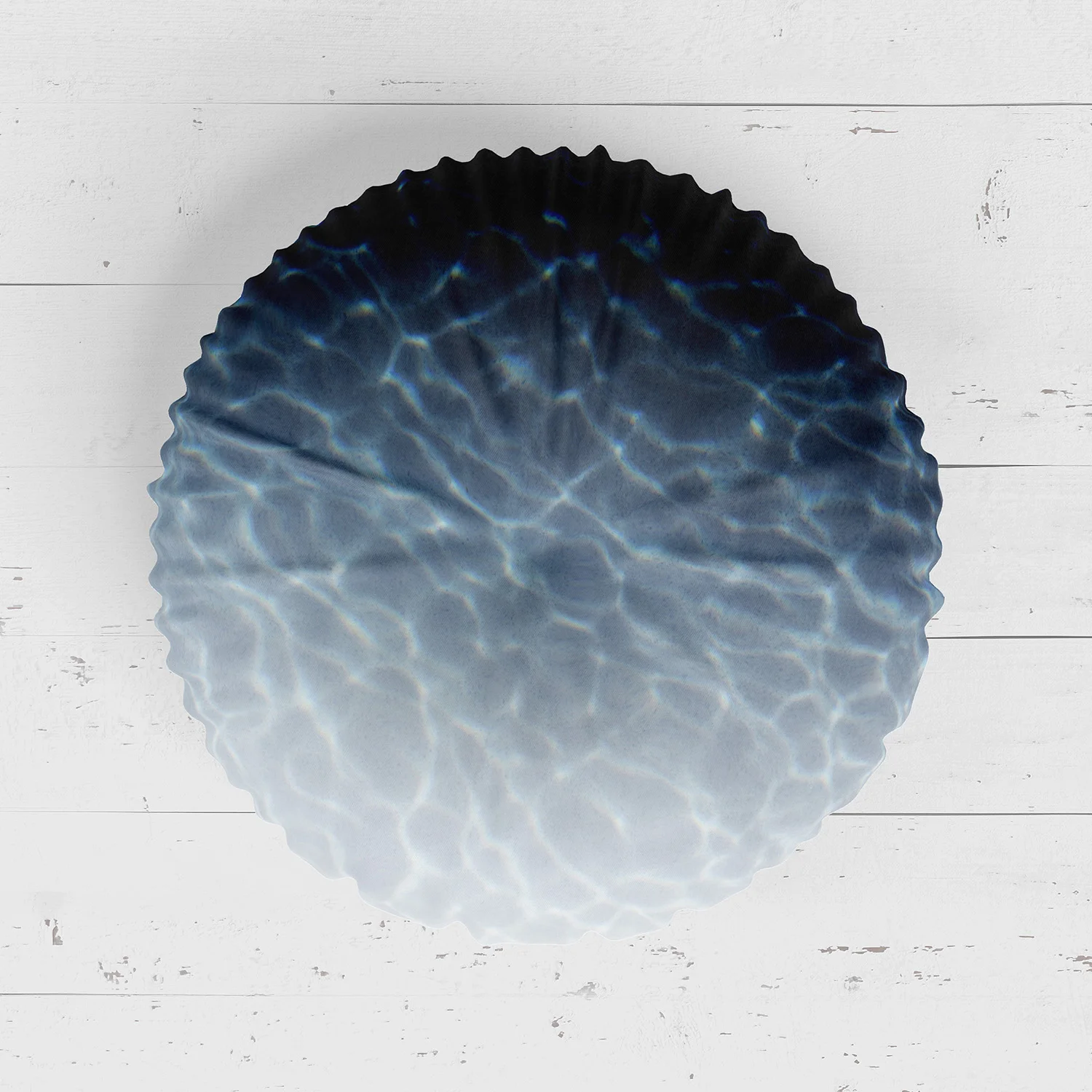 Blue Slate Fade - Floor Pillow