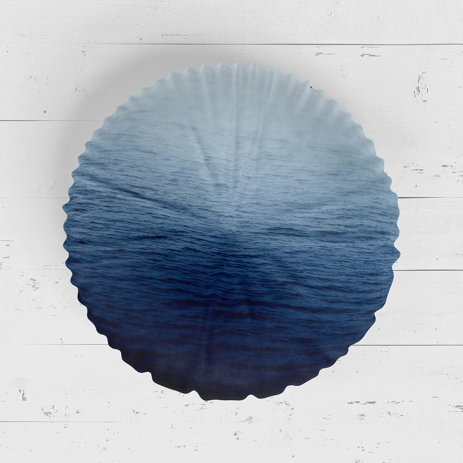 Cobalt Waters - Floor Pillow