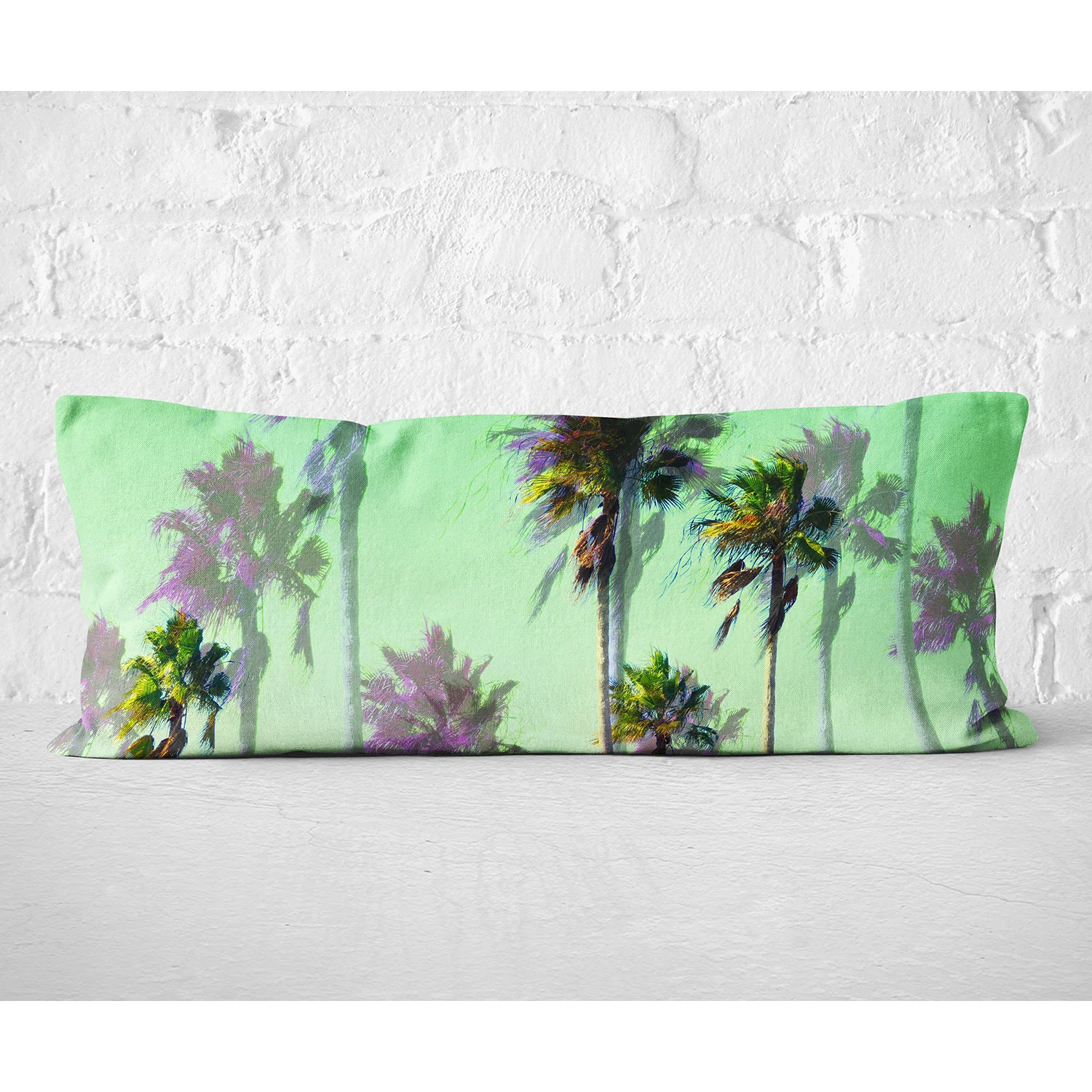 Key Lime Palms - Body Pillow