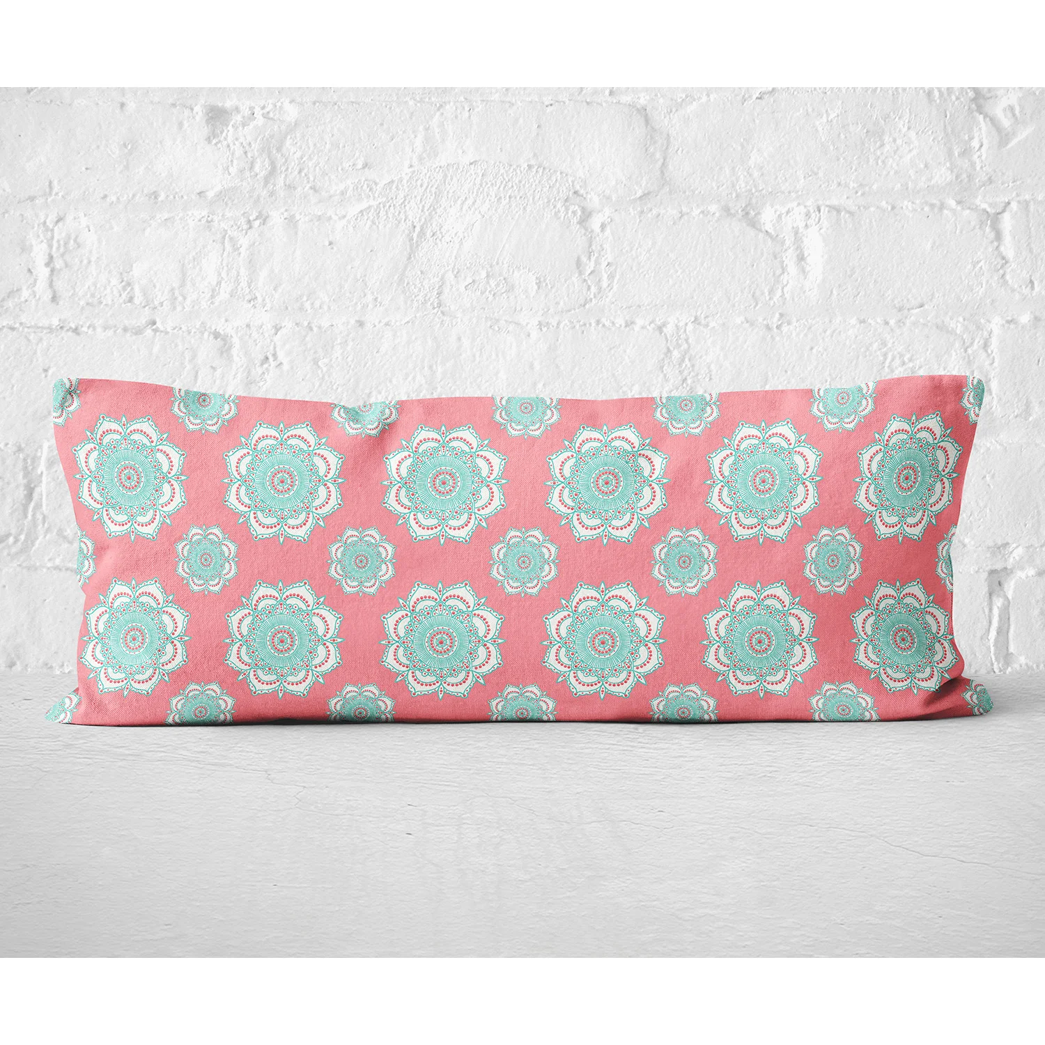 Coral Mandala by Erin Witters - Body Pillow