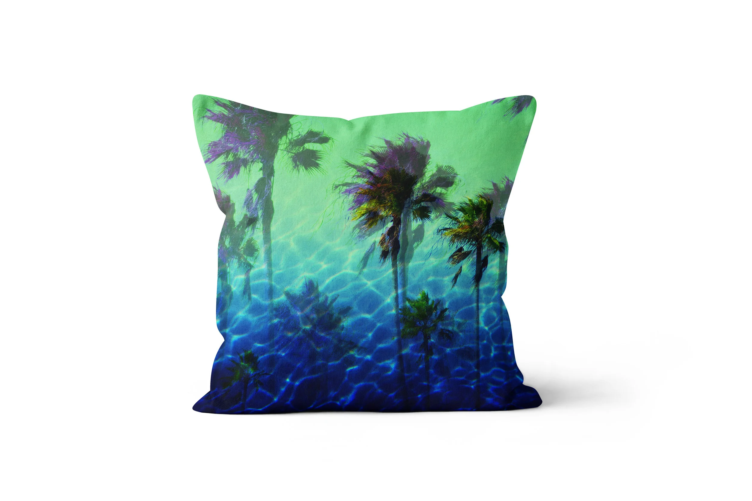 Marina Palms - Throw Pillow