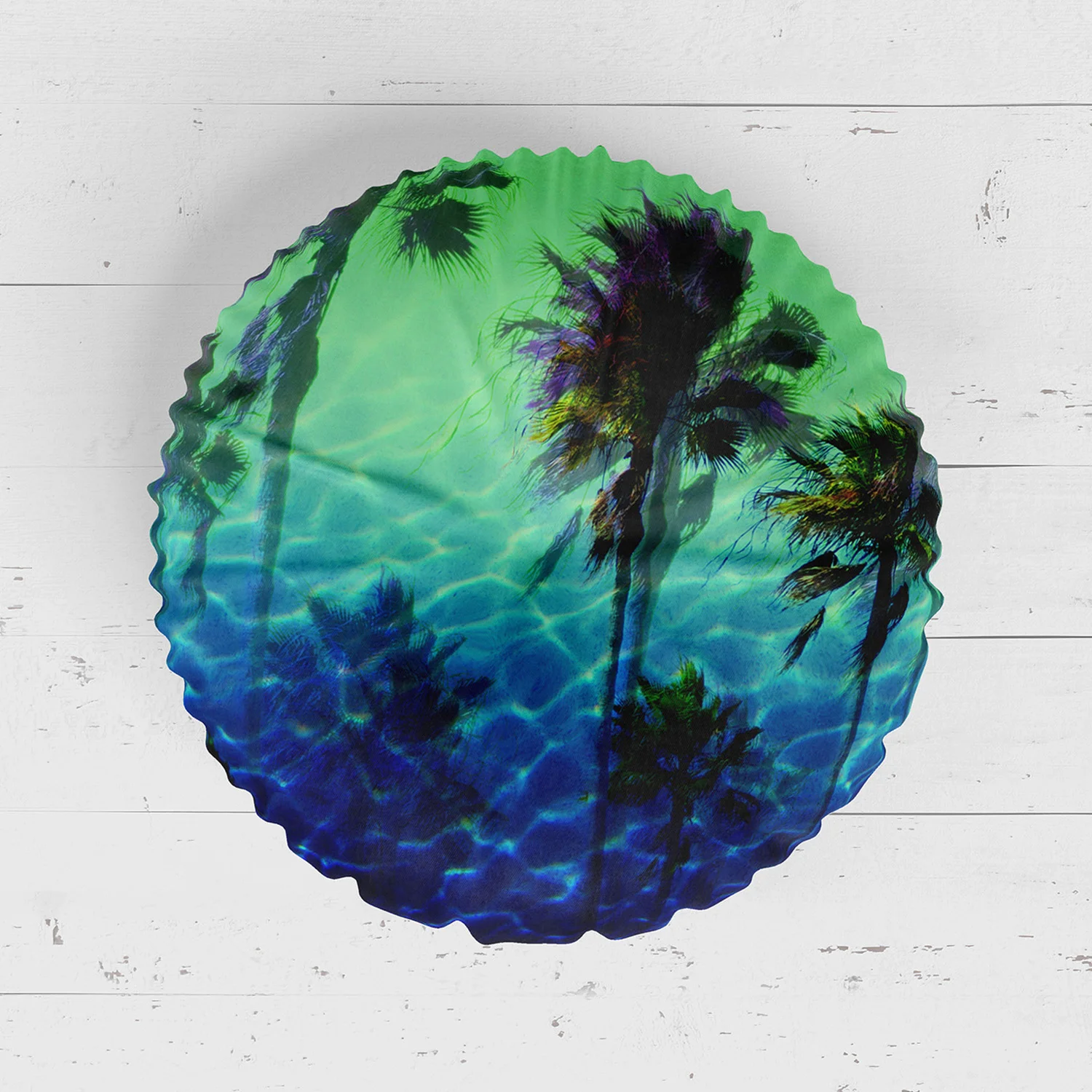 Marina Palms - Floor Pillow