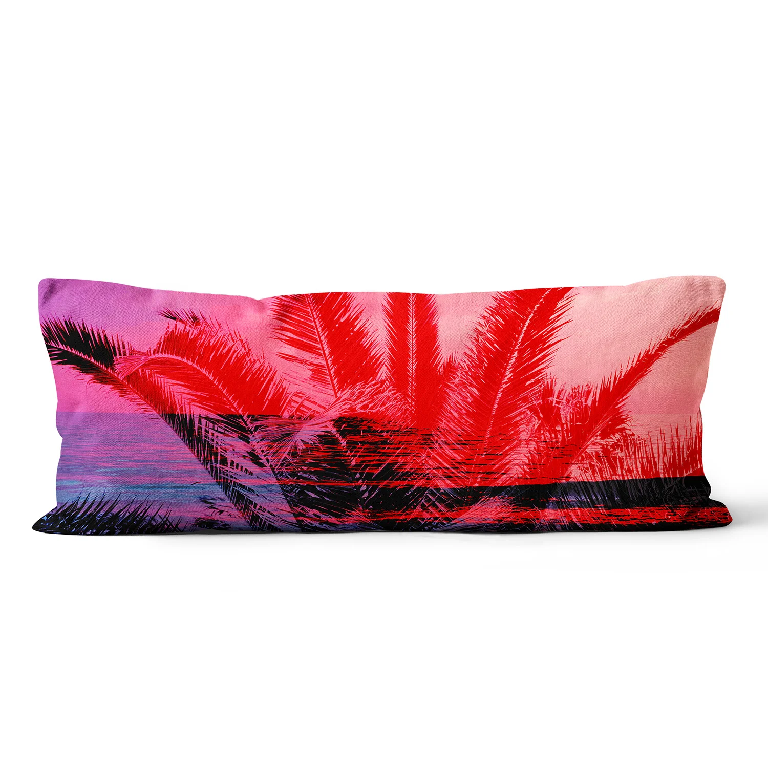 Flamingo Palms - Body Pillow