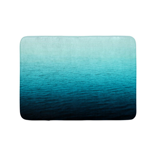 Blue Slate Fade - Bath Mat — Beach Surf Decor by Nature