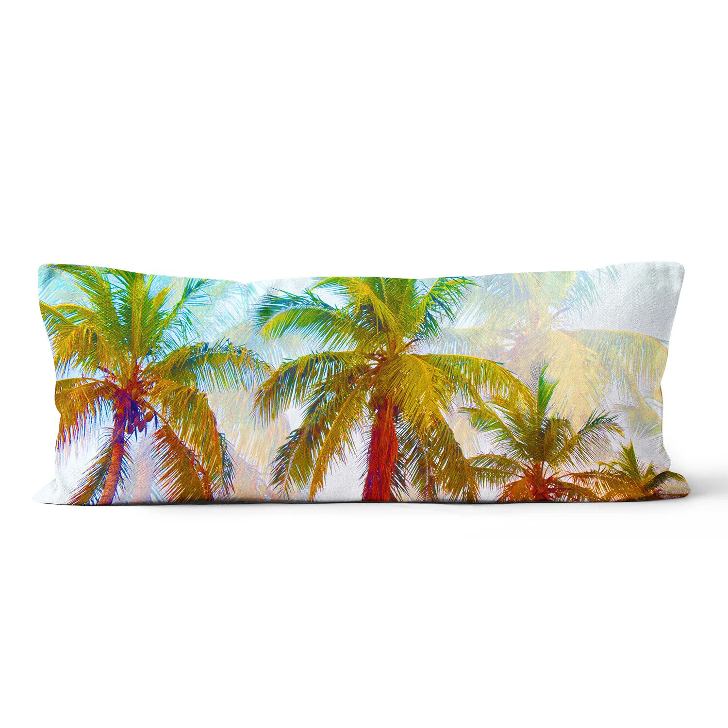 Golden Hour Palms (Rainbow Hue and Spectrum) - Body Pillow