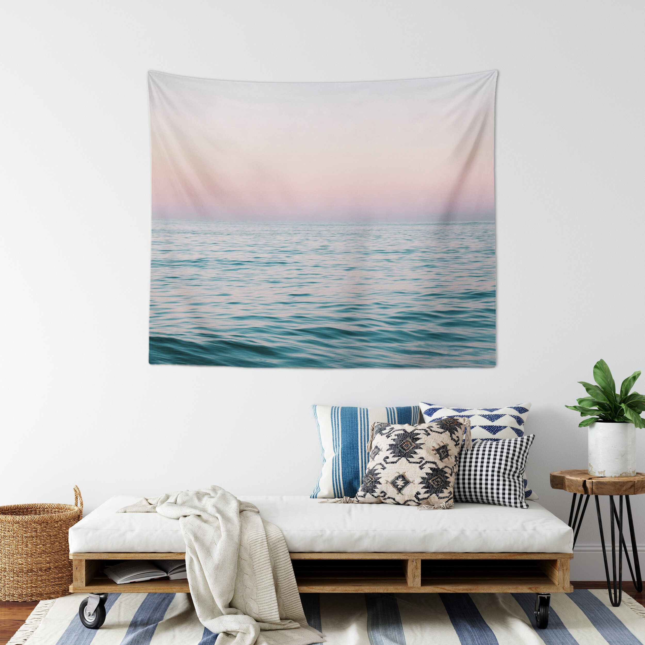 Pastel Sea - Wall Tapestry — Beach Surf Decor by Nature | City Co.