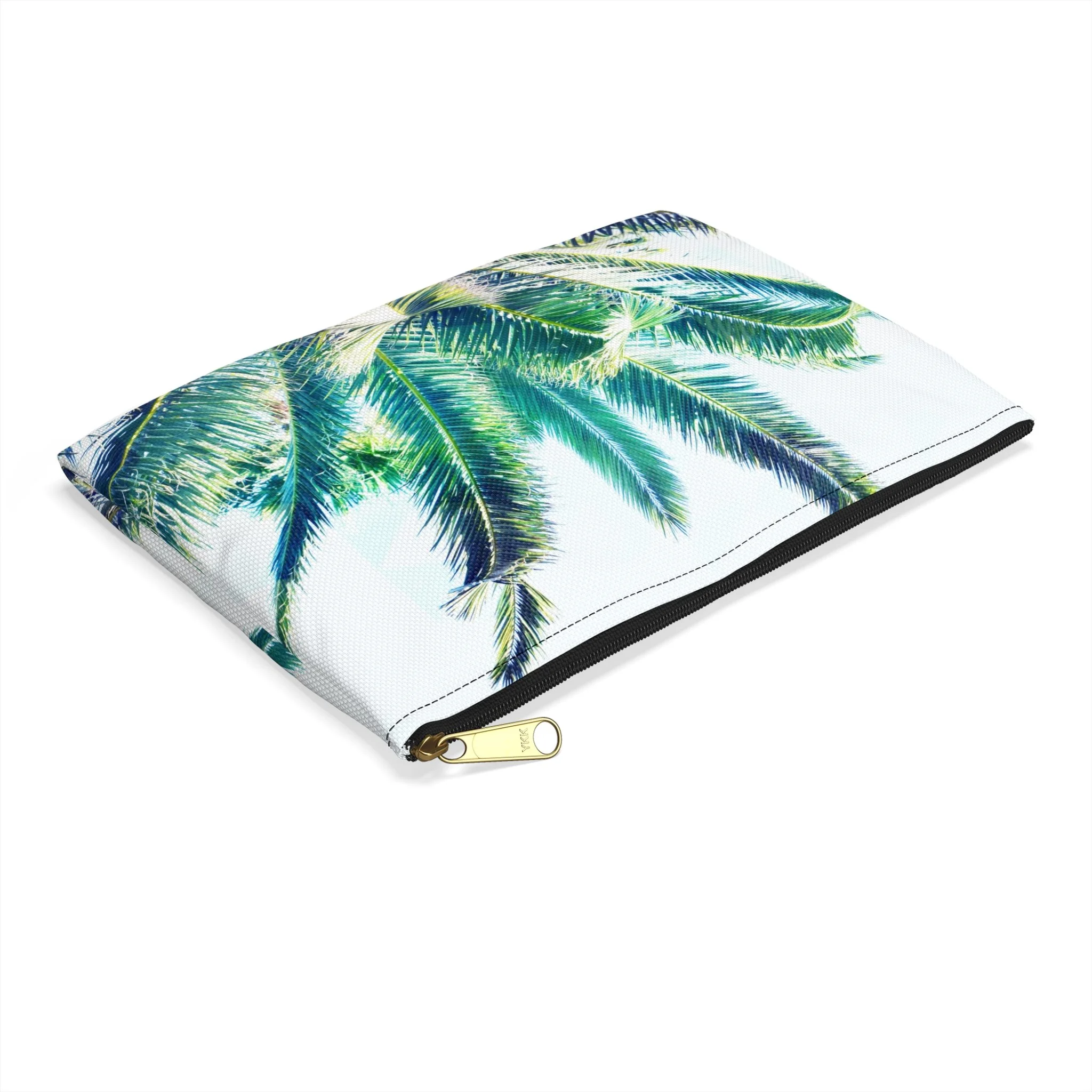 Sunrise Palms Cream Cotton Everyday Pouch main image 1