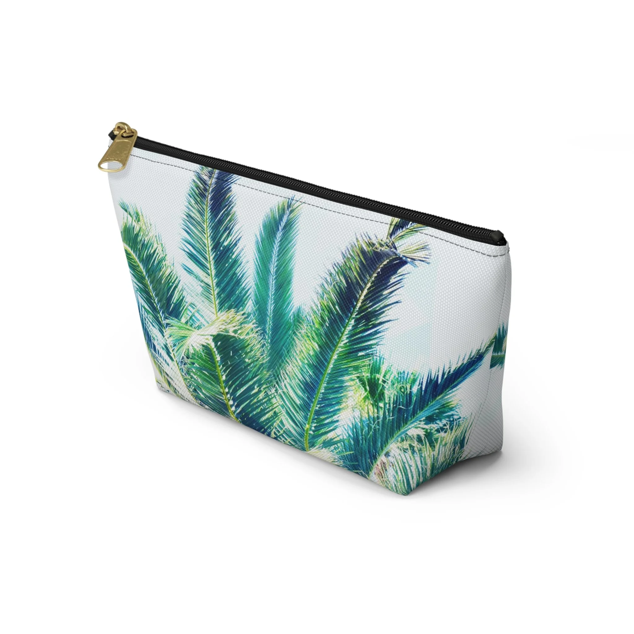Sunrise Palms Cream Cotton Everyday Pouch main image 0