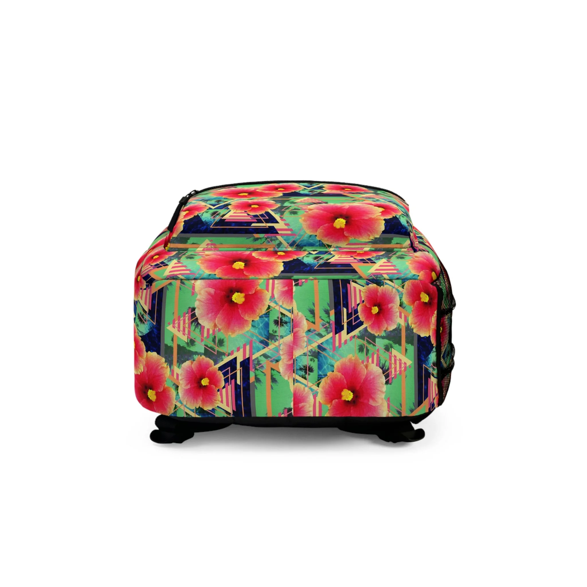 KIPLING HIBISCUS TROPICAL Floral Backpack with Multicolor Design EXCELLENT Kipling Seoul Large Printed 15 Laptop Backpack | Altman  main image 4