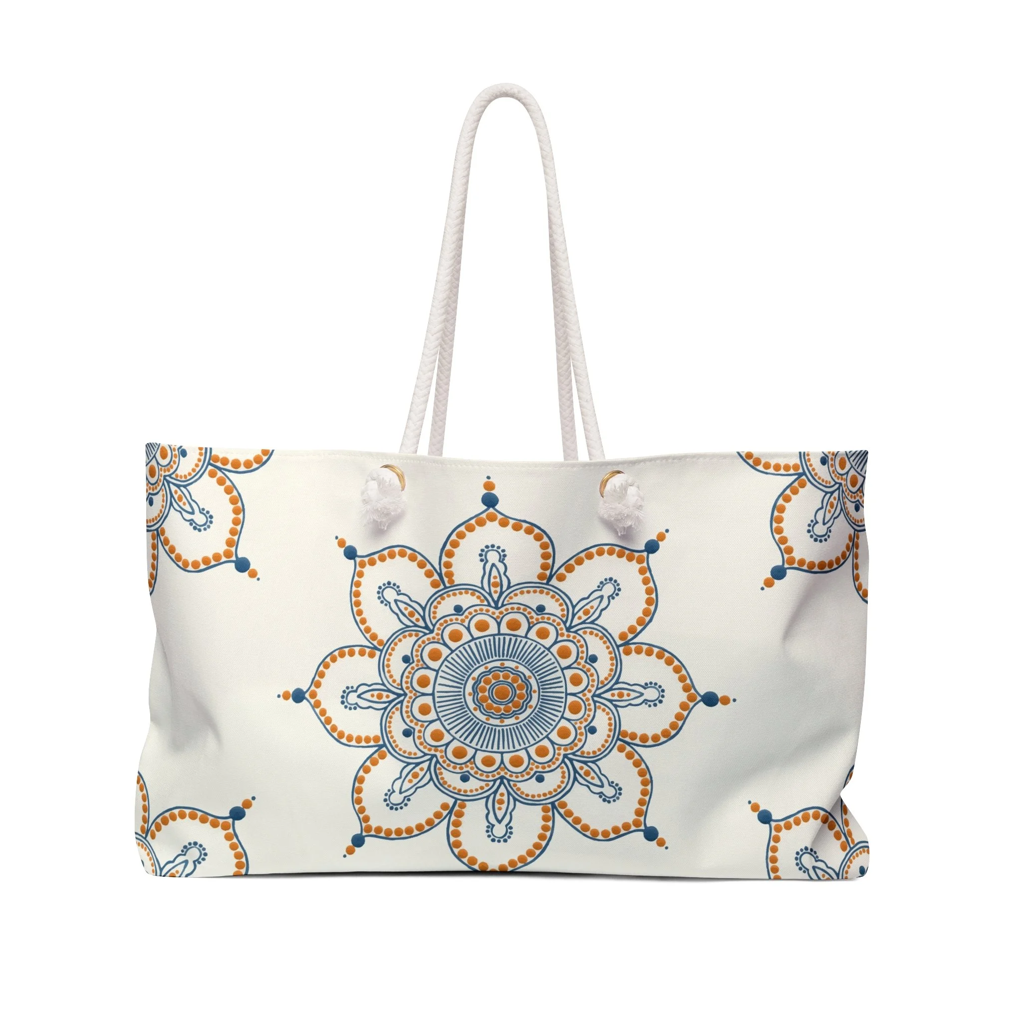 Orange Mandala by Erin Witters - Weekender Tote