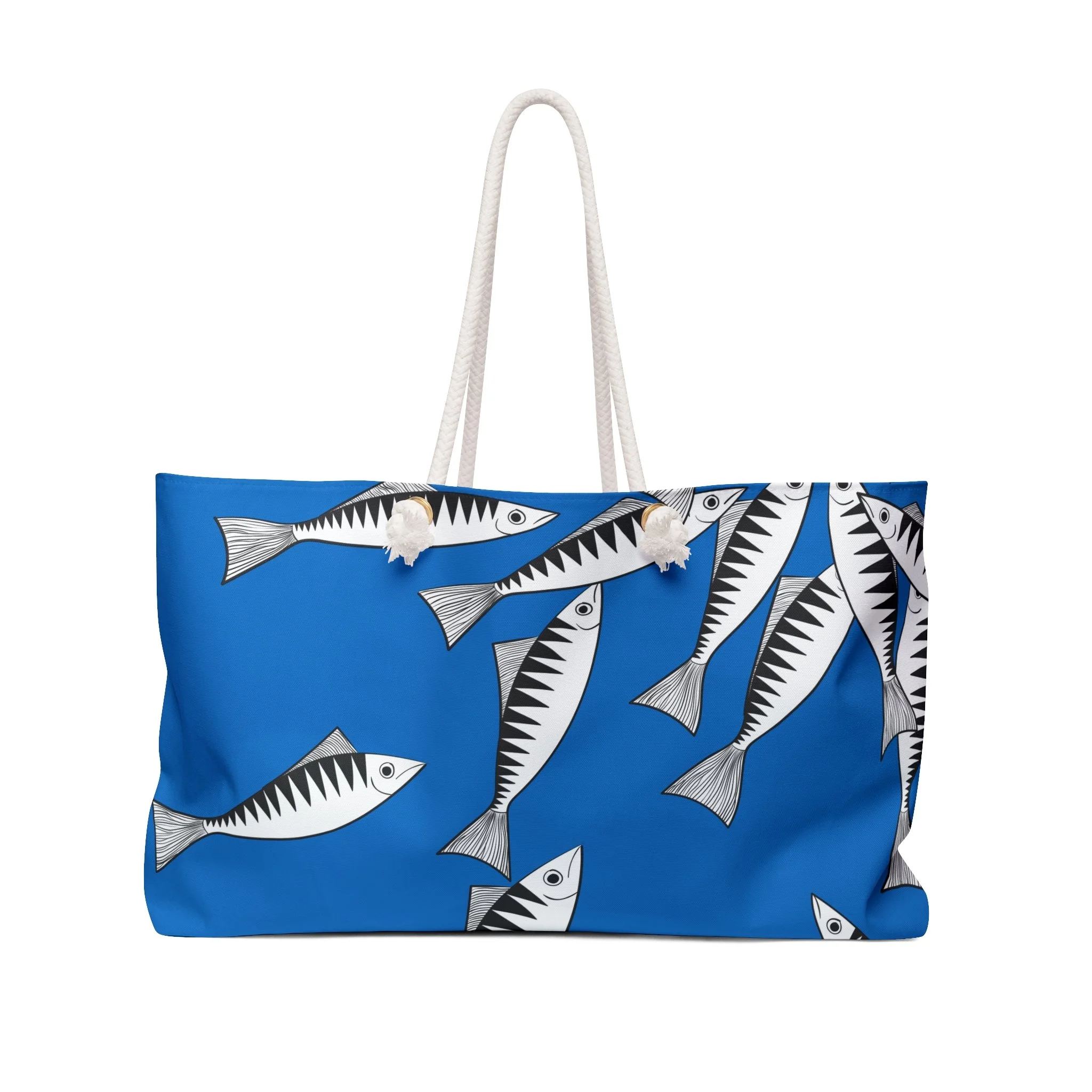 Crowding Mackerel by Elisabeth Maurland - Weekender Tote