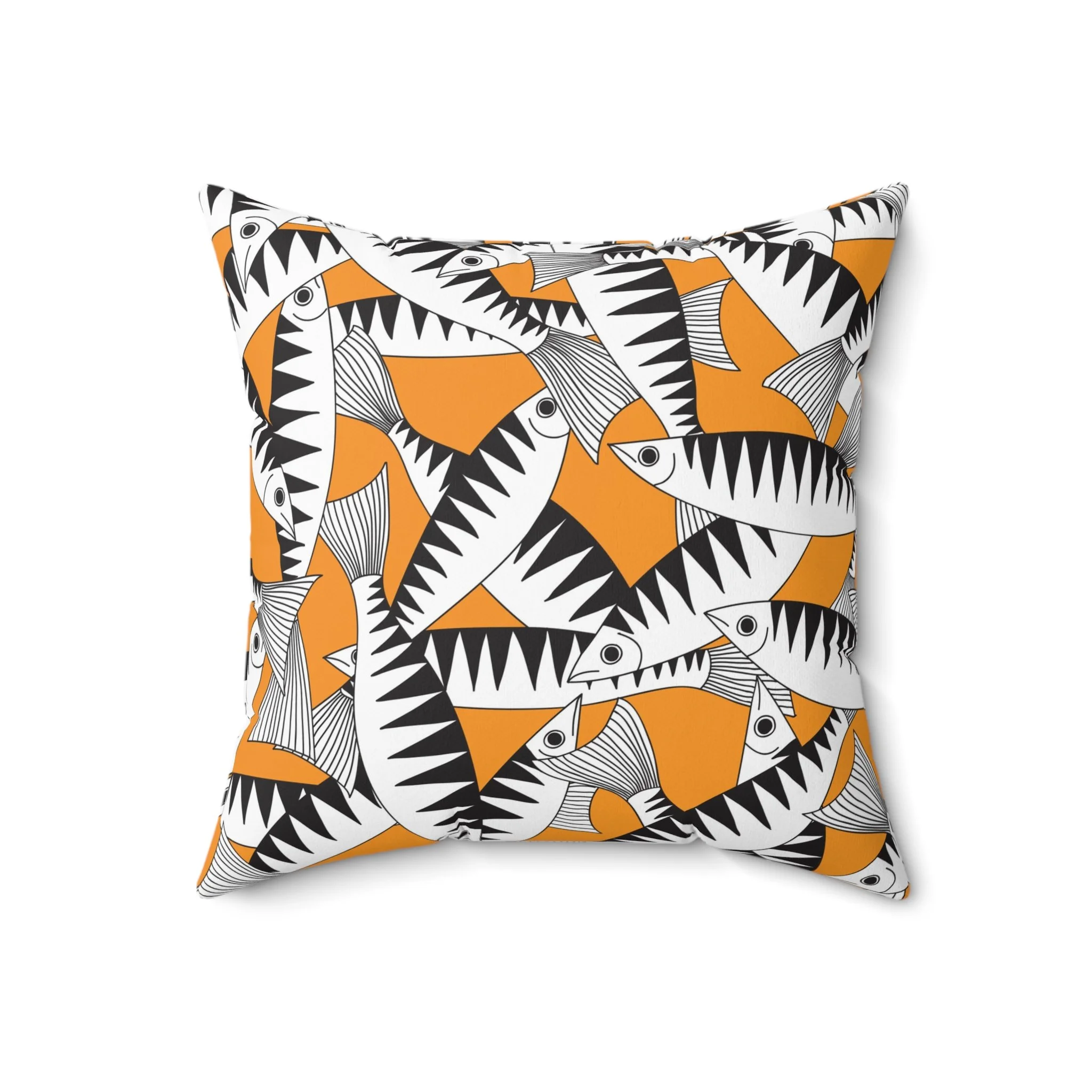 Mackerel by Elisabeth Maurland - Throw Pillow Front.png