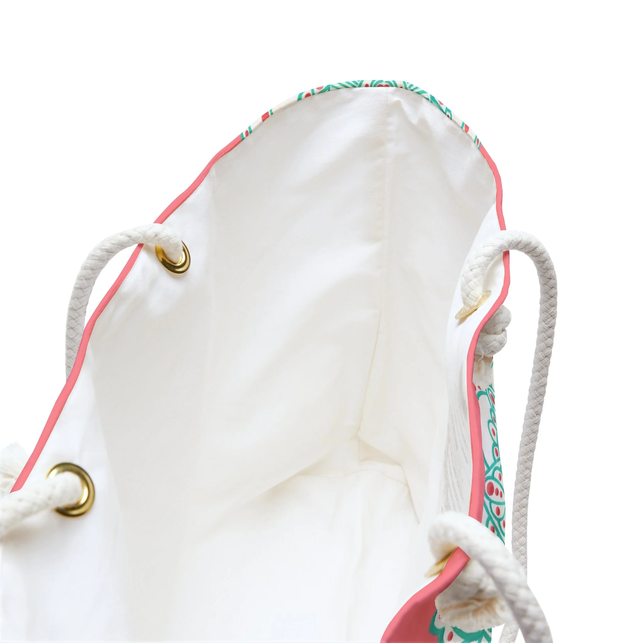 Coral Mandala by Erin Witters - Weekender Rope Tote Inside.png