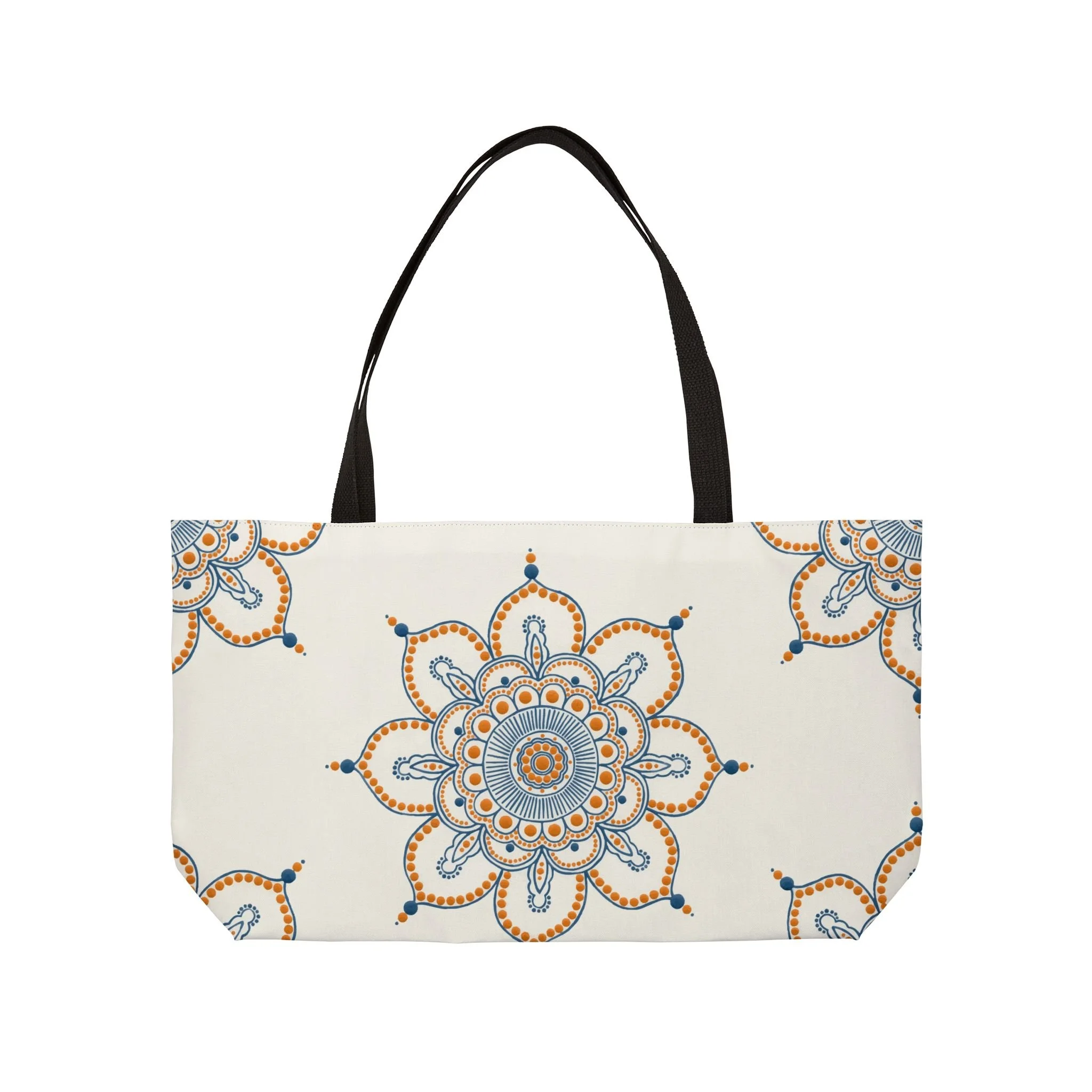Orange Mandala by Erin Witters - Weekender Tote Front.png