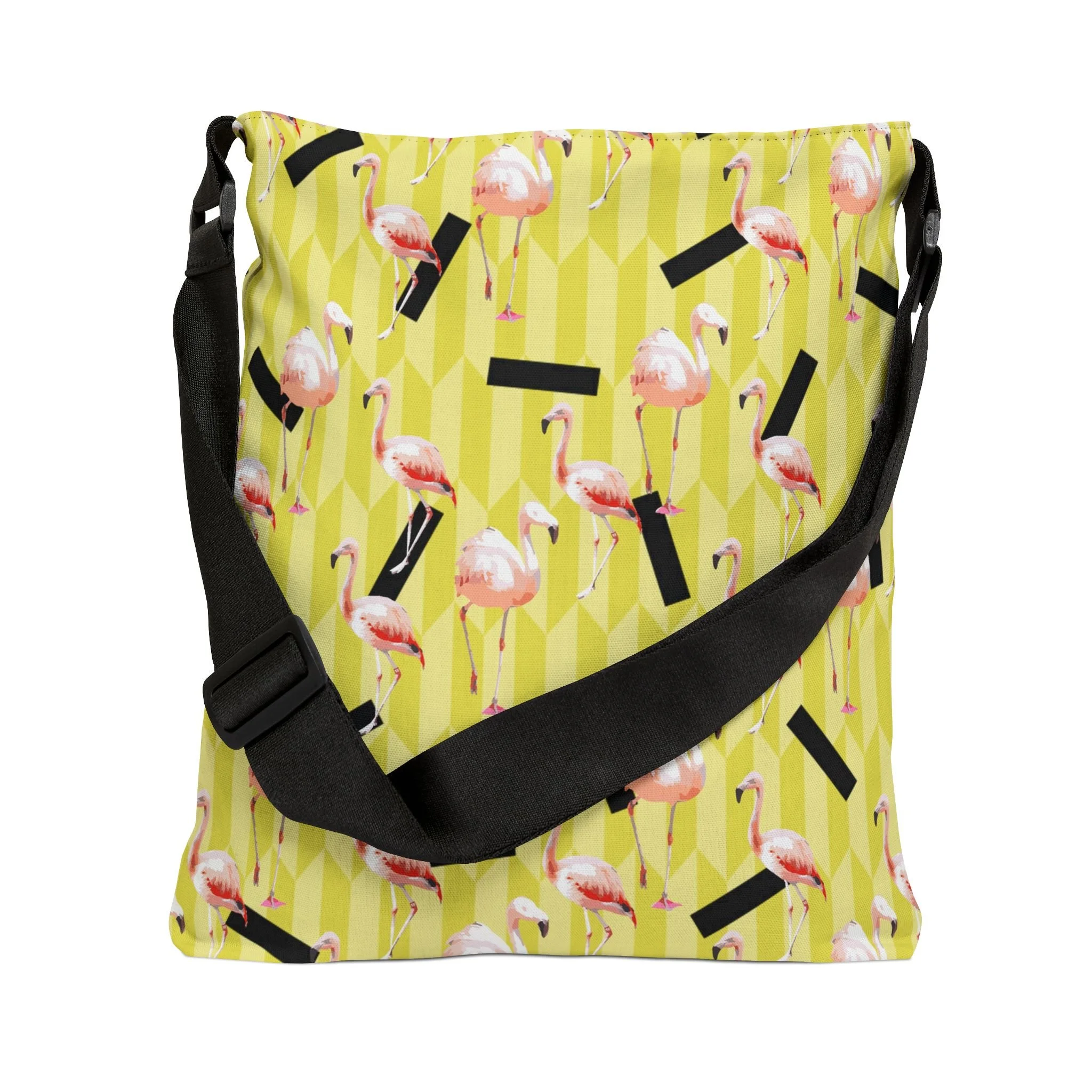 Lemon Flamingos - Tote Bag 16x16 Context Adjustable.png