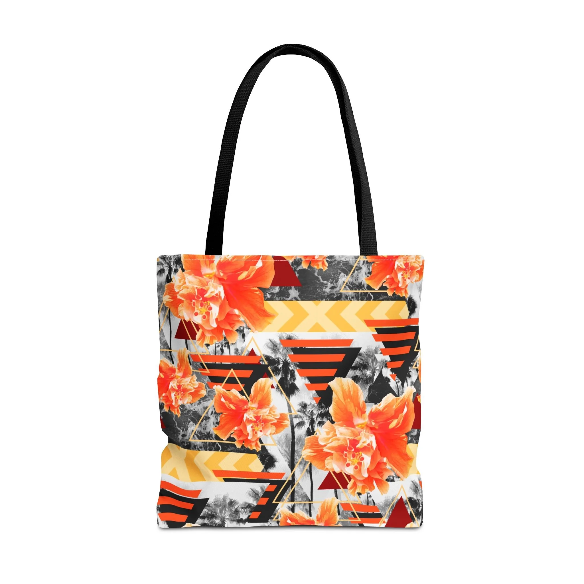 Wild Orange Hibiscus - Tote Bag 18x18 Front.png