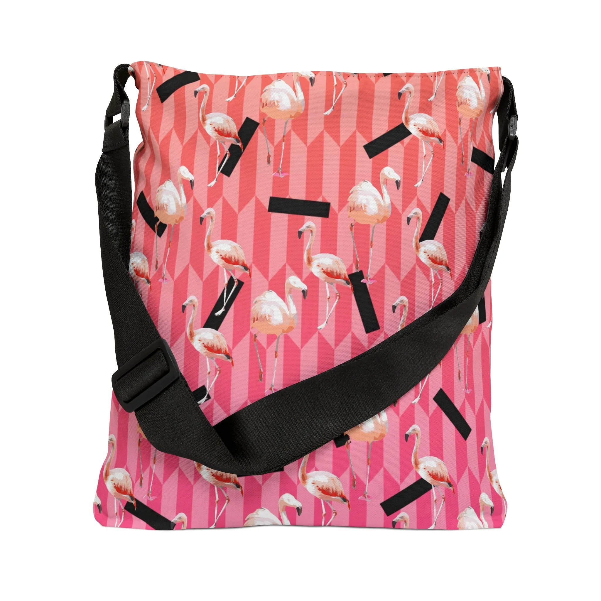 Candy Flamingos - Tote Bag 16x16 Context Adjustable.png