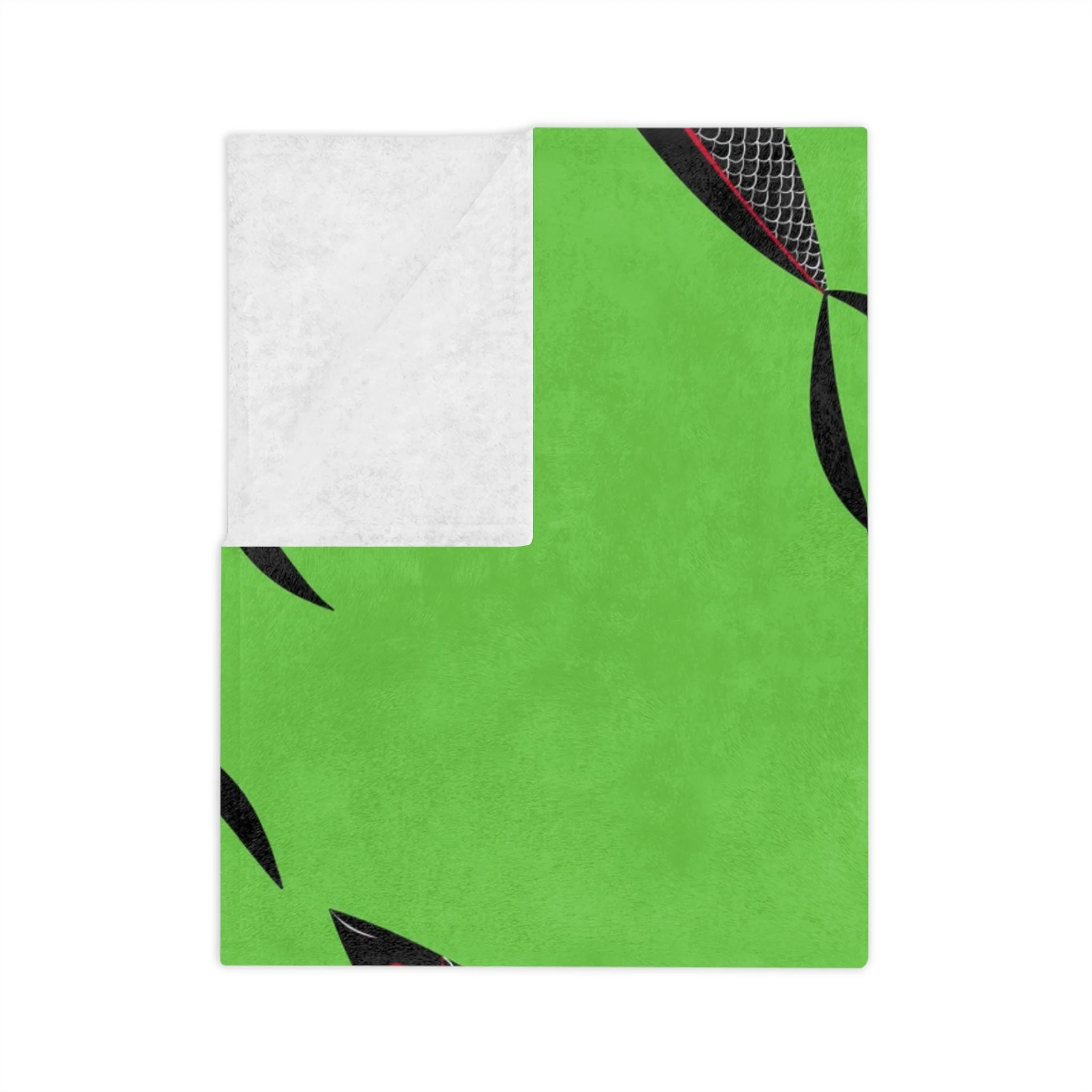 Black Sardines by Elisabeth Maurland - Fleece Blanket Folded.png