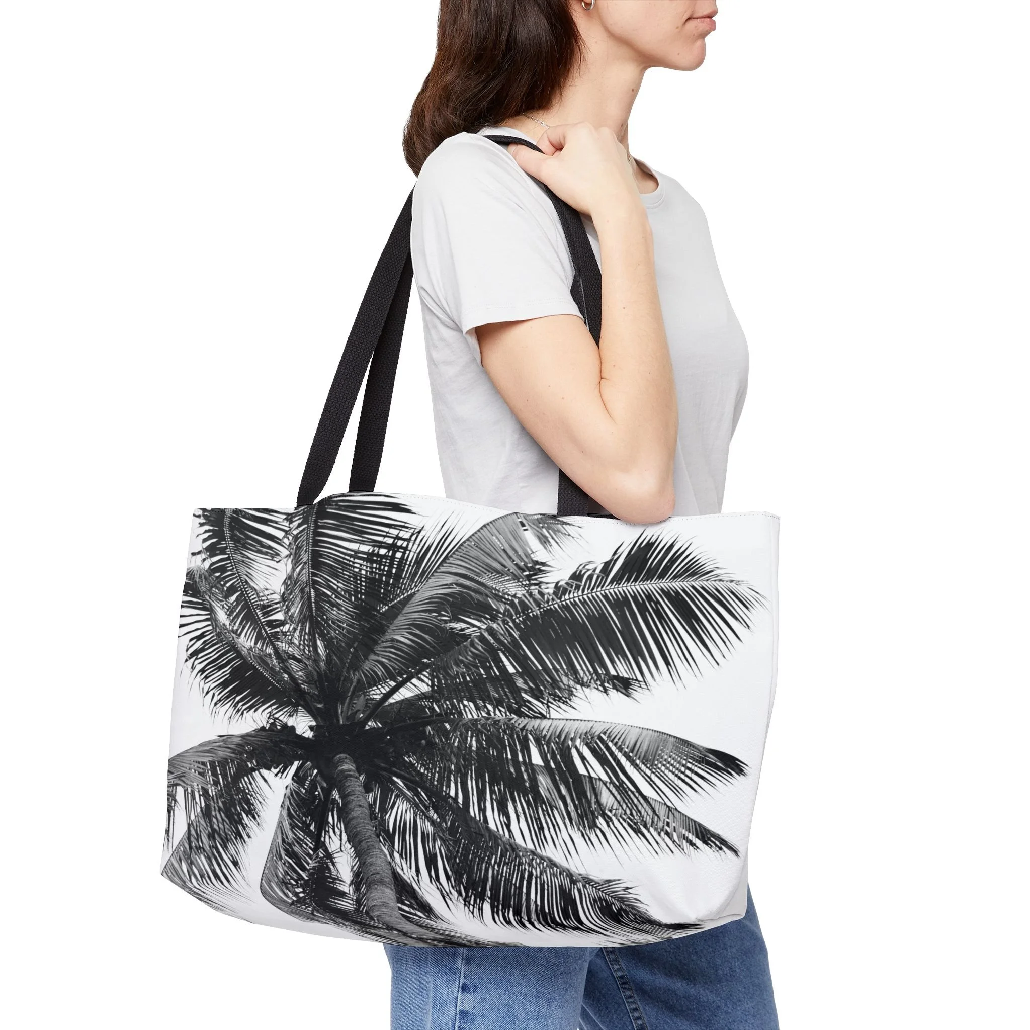 Caribbean Black Palm - Weekender Bag Back Context 2.png