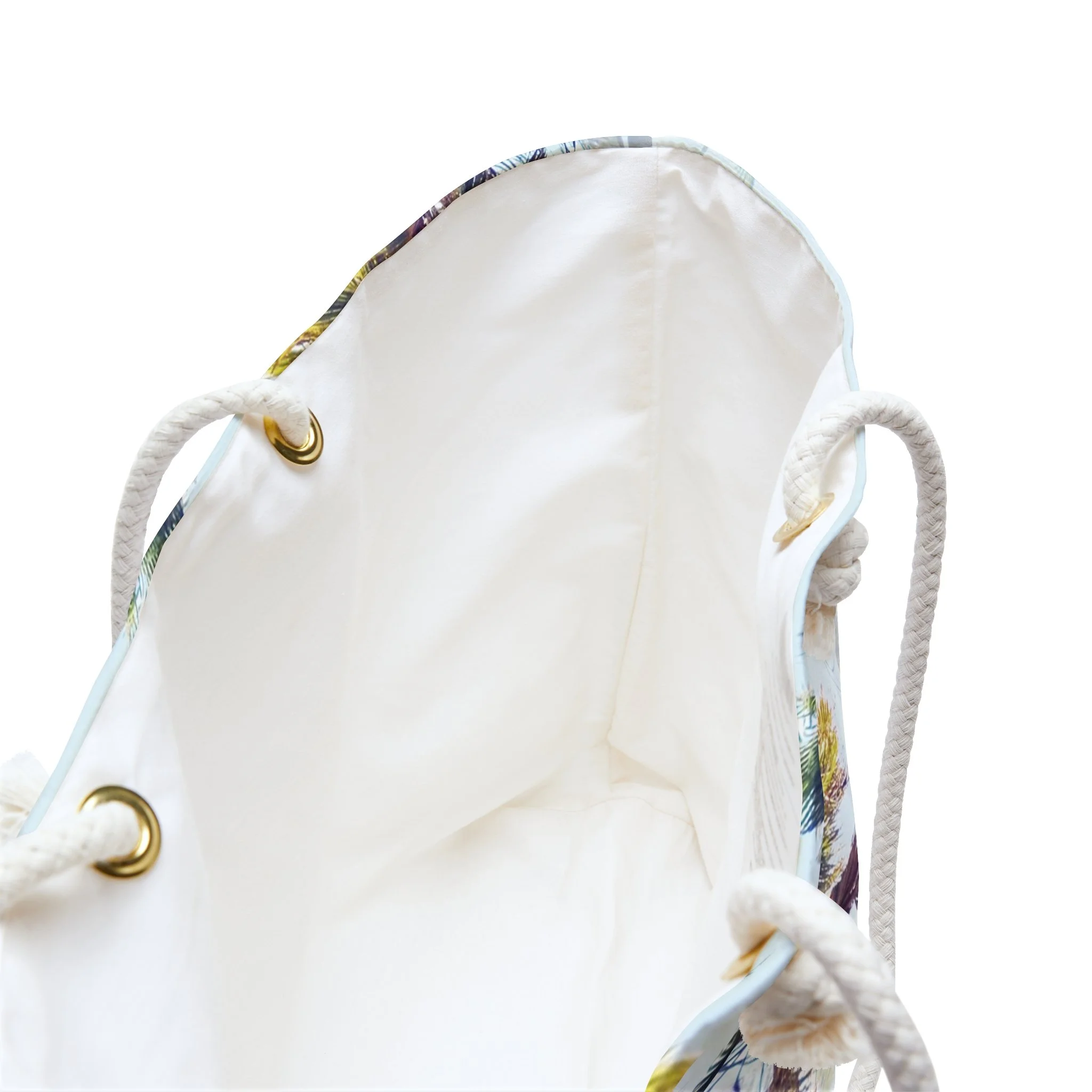 Florida Palms - Weekender Rope Handle Bag Inside.png