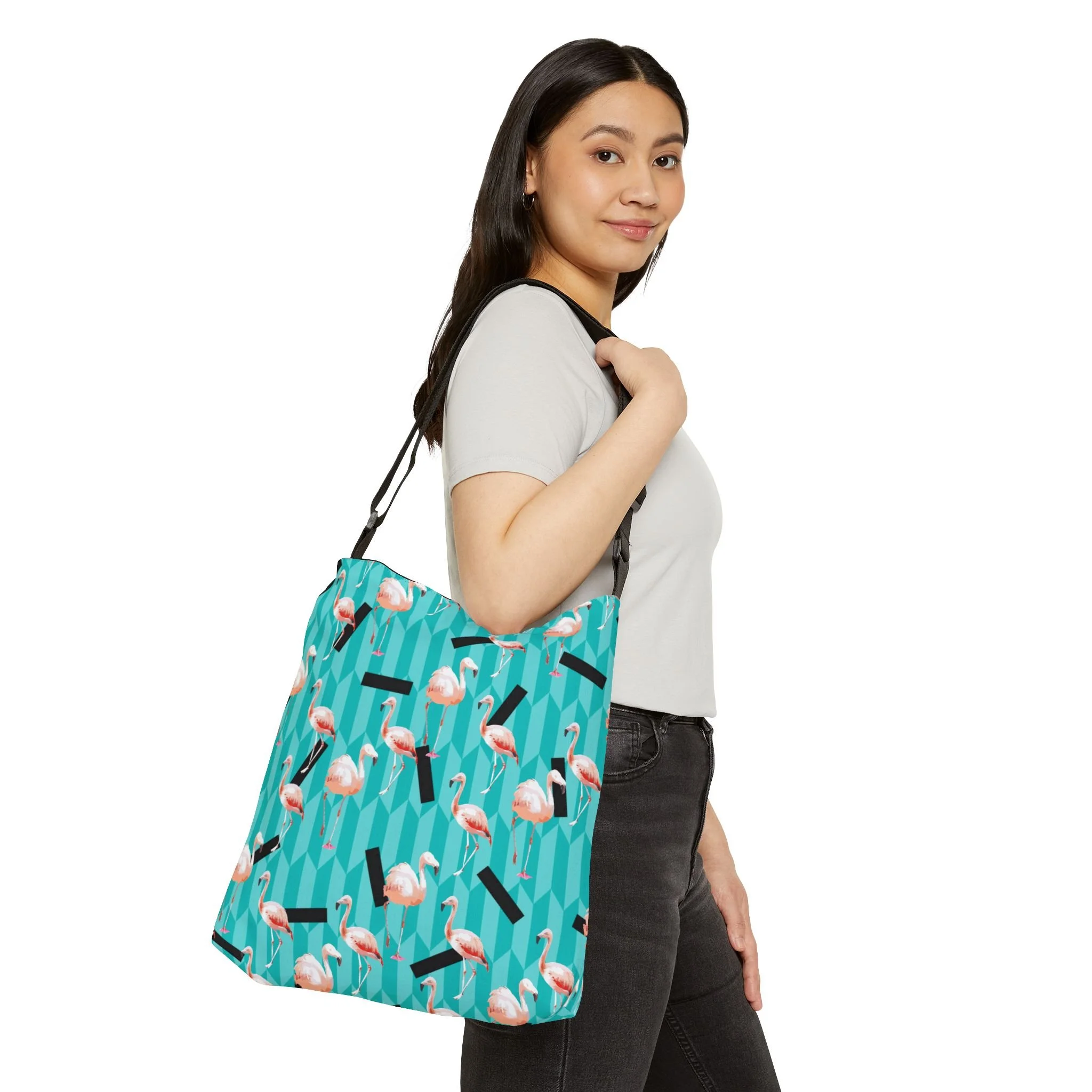 Taffy Flamingos - Tote Bag 16x16 Person 1 Adjustable.png