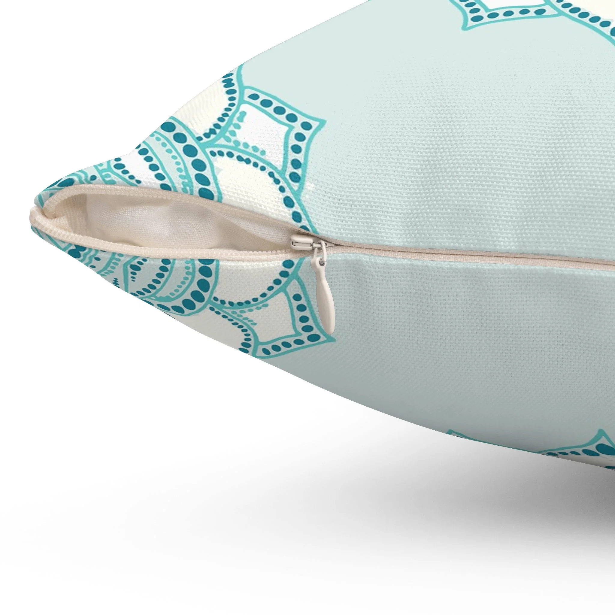 Aquamarine Mandala by Erin Witters - Throw Pillow Side.png